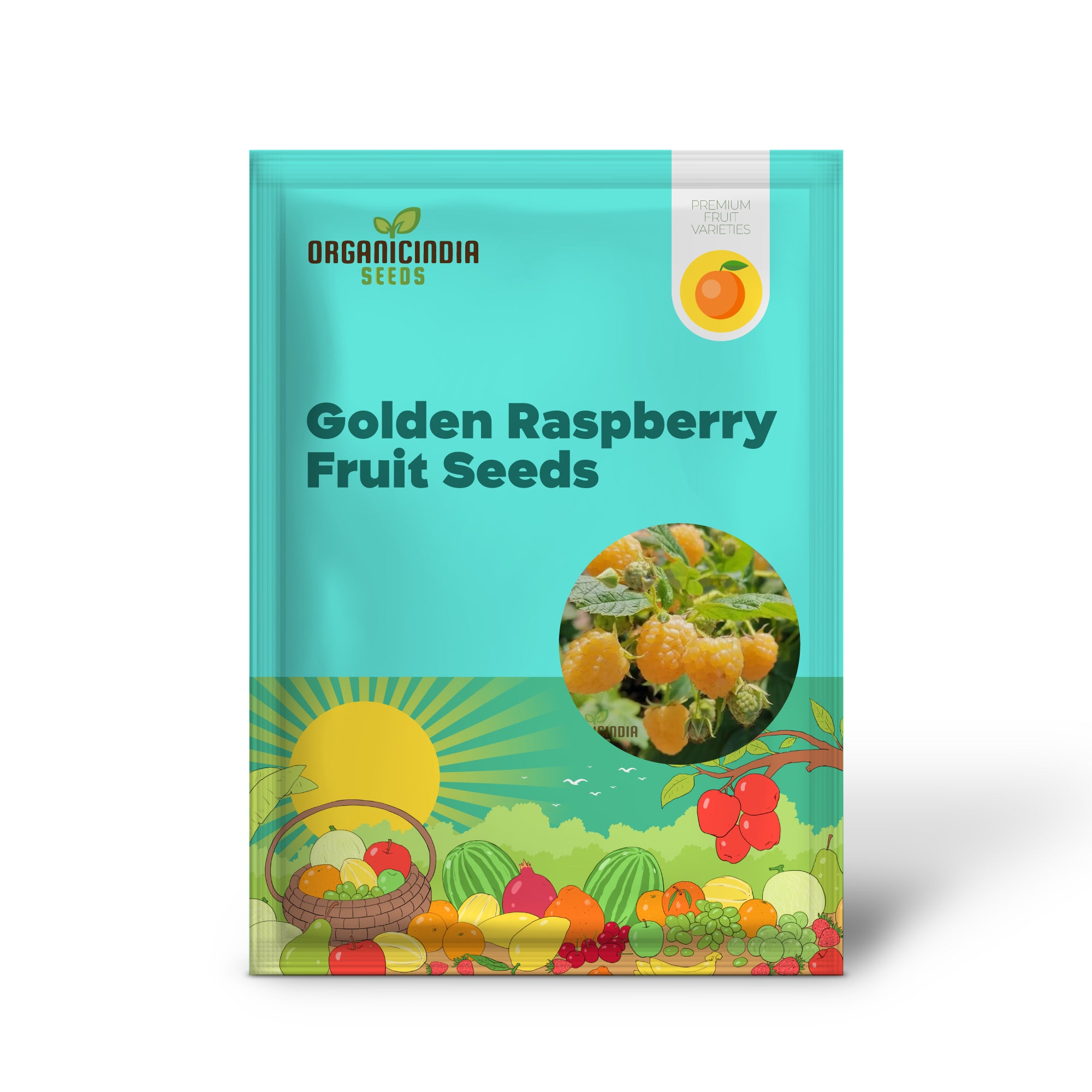 Exquisite Golden Raspberry Fruit Seeds - Cultivate Your Garden with Lush, Delicious Berries through Expert Planting and Gardening Techniques