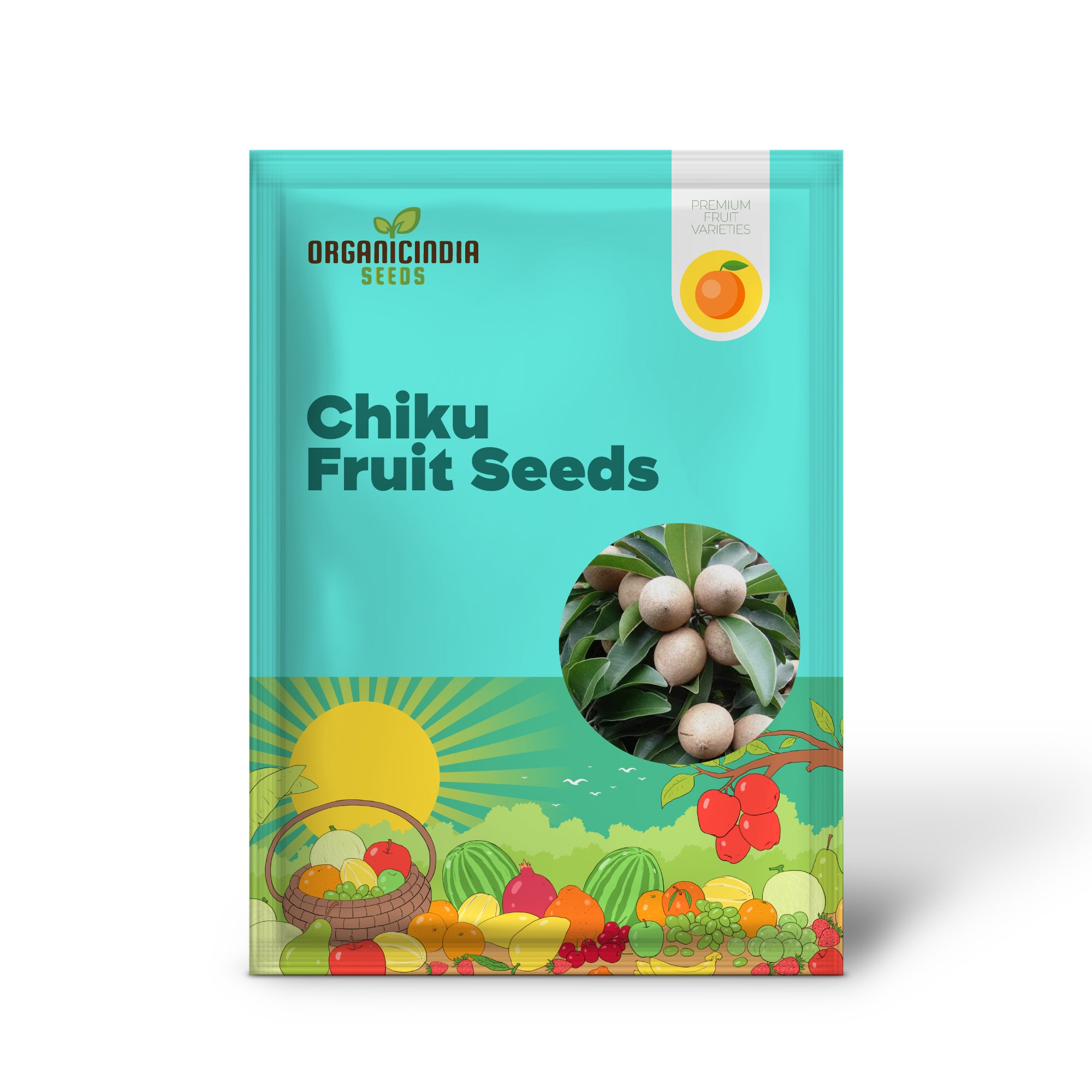 Chiku-Fruchtsamen für Gartenliebhaber, ideal für üppige, ertragreiche Gärten