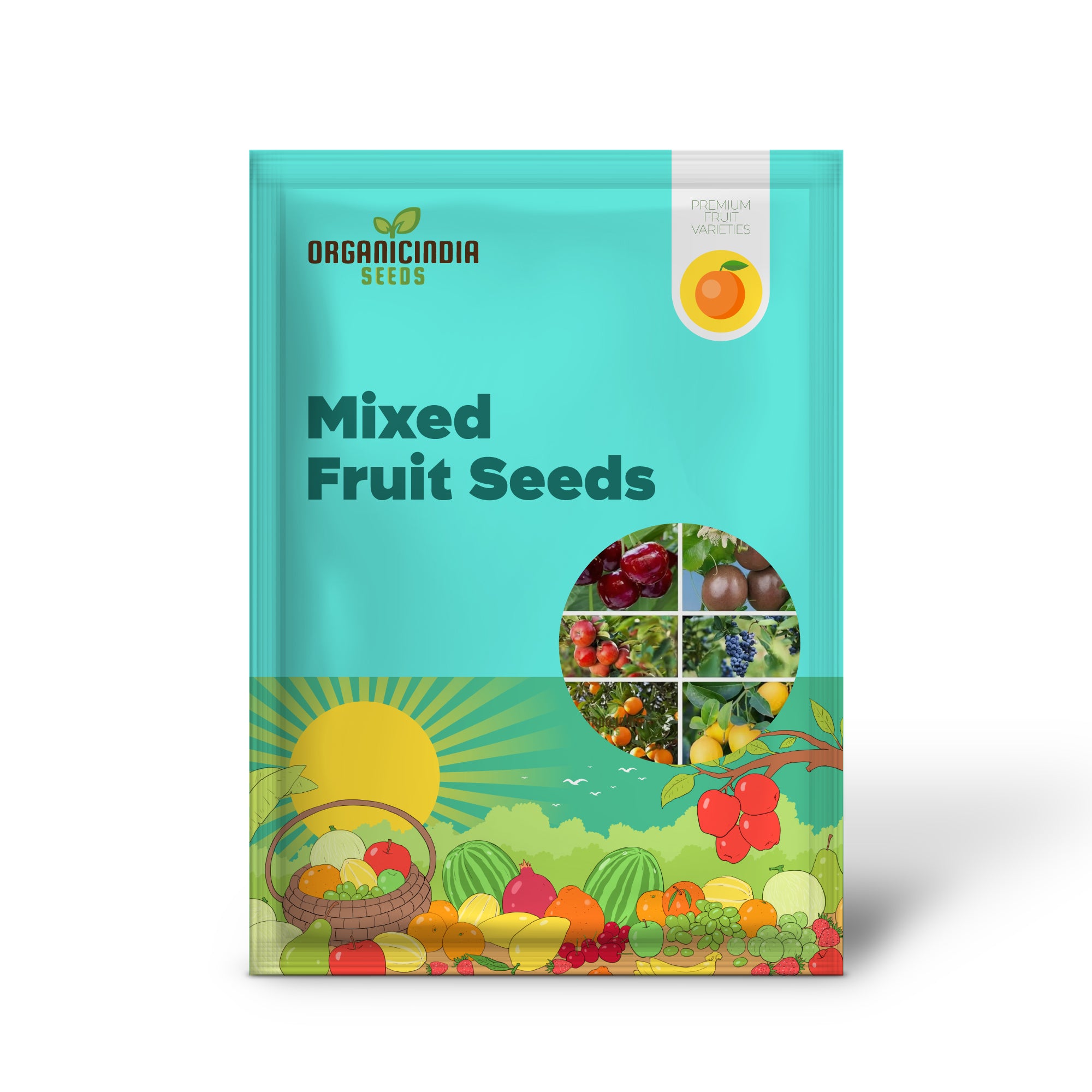 Einen vielfältigen Obstgarten anlegen, Eine vollständige Anleitung zum Anbau frischer Zitronen, Kirschen, Orangen, Äpfel, Passionsfrüchte und Blaubeeren aus gemischten Fruchtsamen