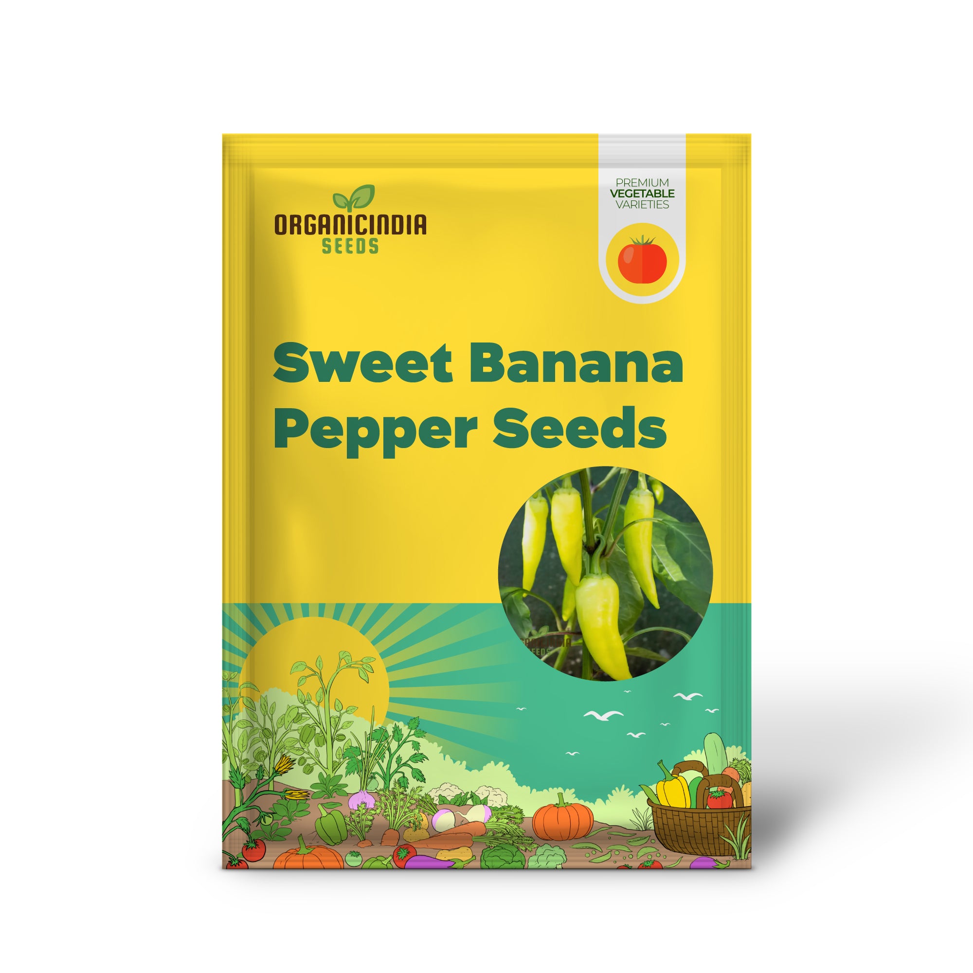 Sweet Banana Pepper Vegetable Seeds For Planting and Gardening With High Quality Seeds