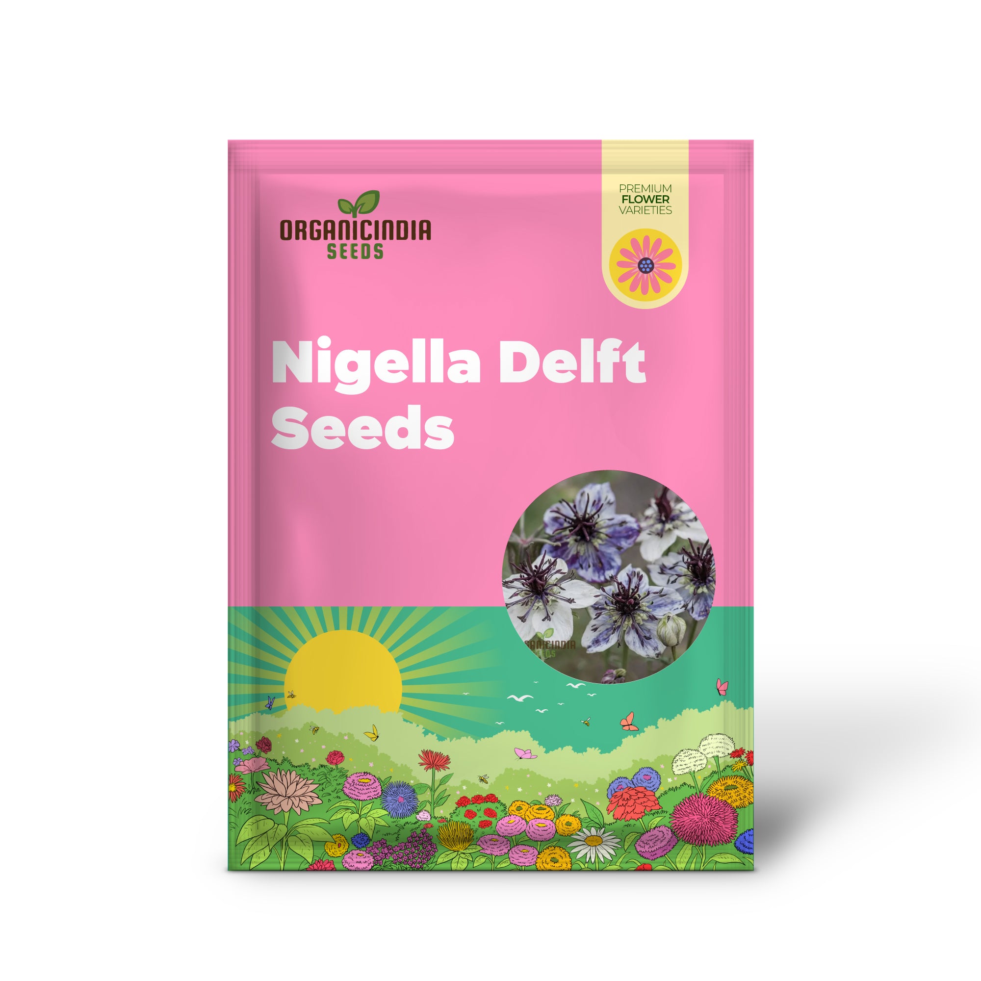 Nigella Delft Blue Seeds - Grow Beautiful and Delicate Blue Flowers in Your Garden