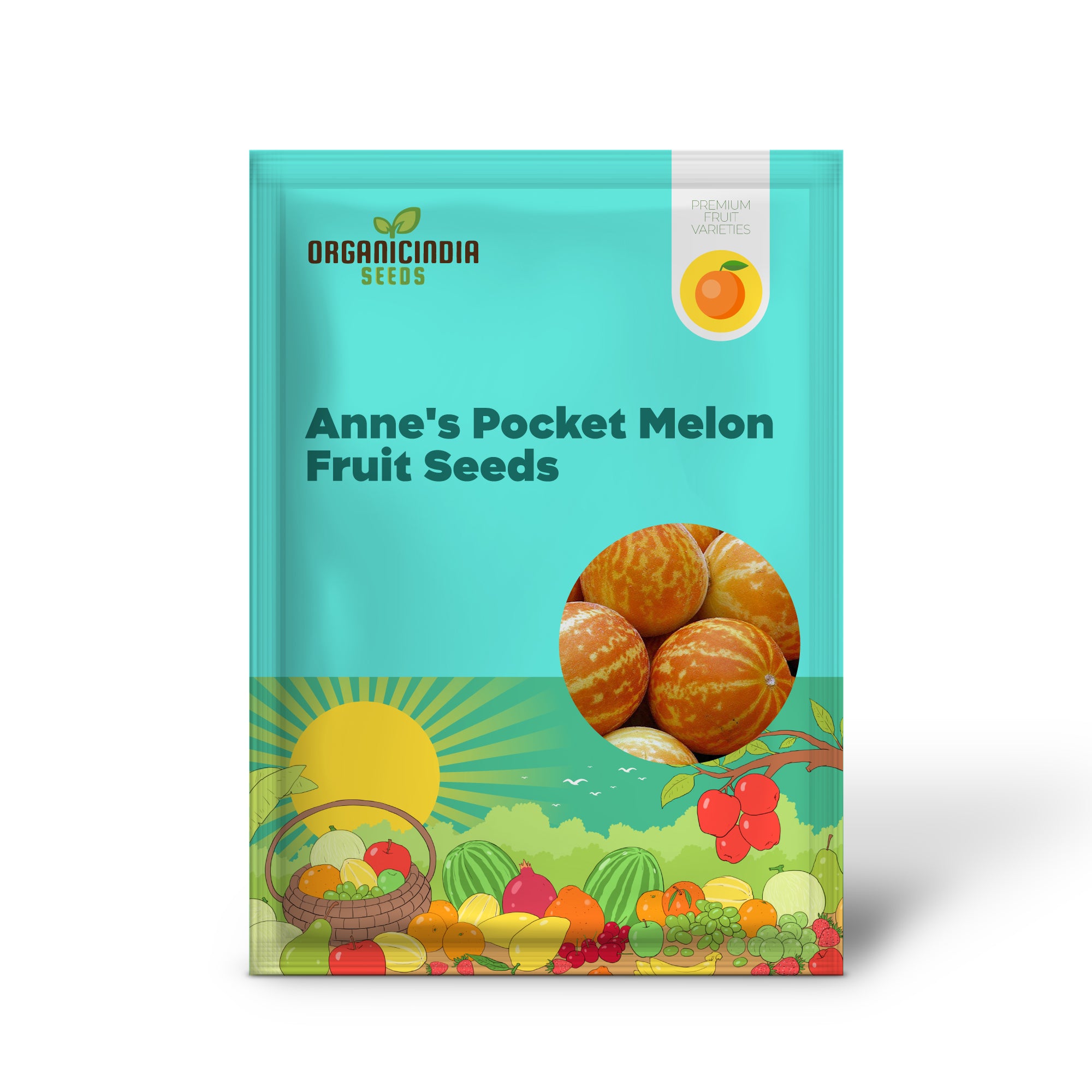 Anne's Pocket Melonensamen zum Anpflanzen - Prescott Fond Blanc: Erlesene Gartenfreuden erwarten Sie!