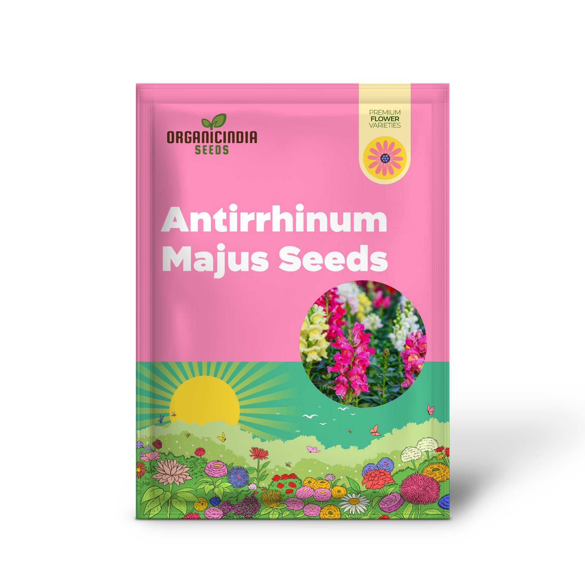 Premium Antirrhinum Majus Pumilum Dwarf Mix: Vibrant Blooms for Small Spaces - Gardening Delight!