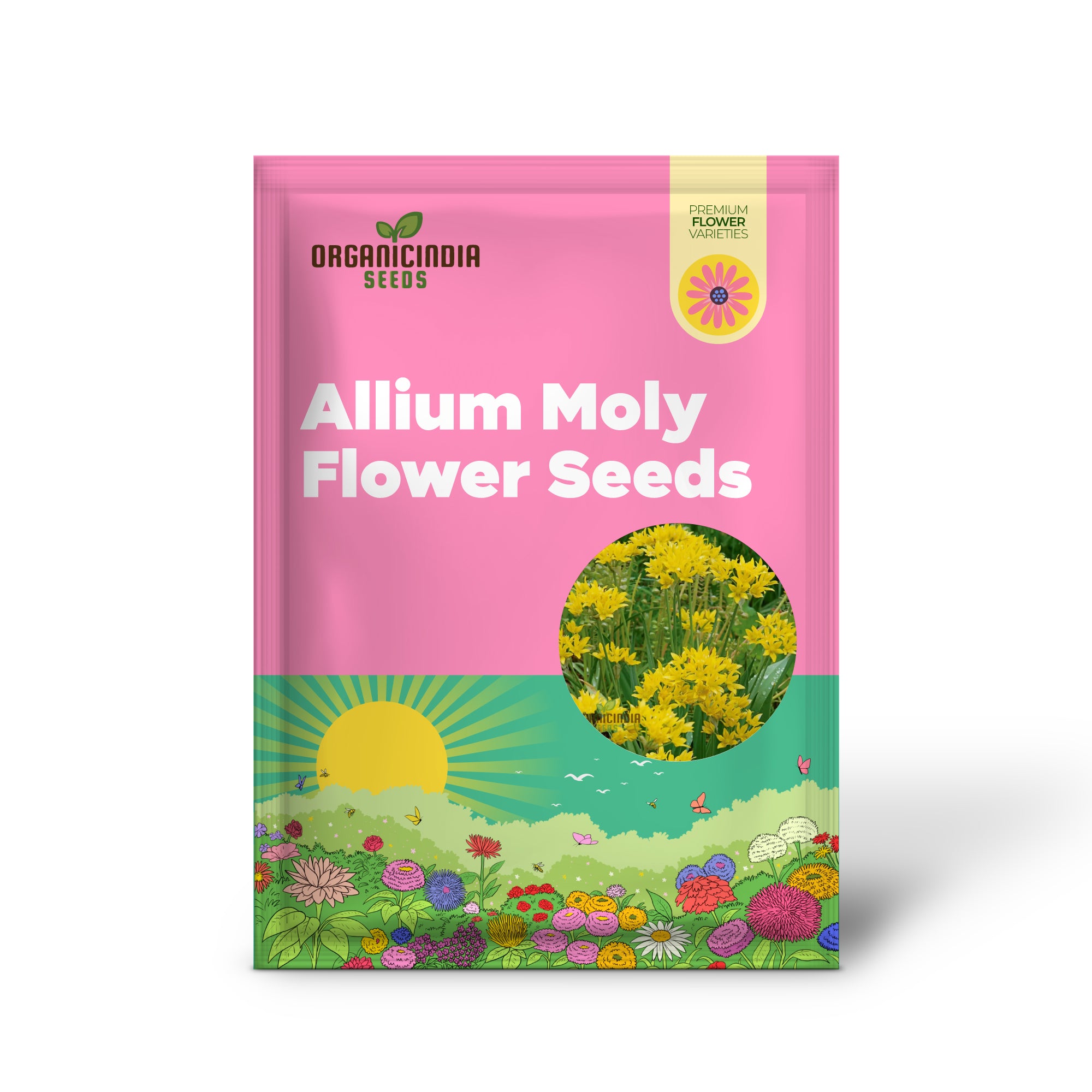 Allium Moly Flower Seeds for Planting, Premium Quality Seeds for Vibrant Garden Blooms
