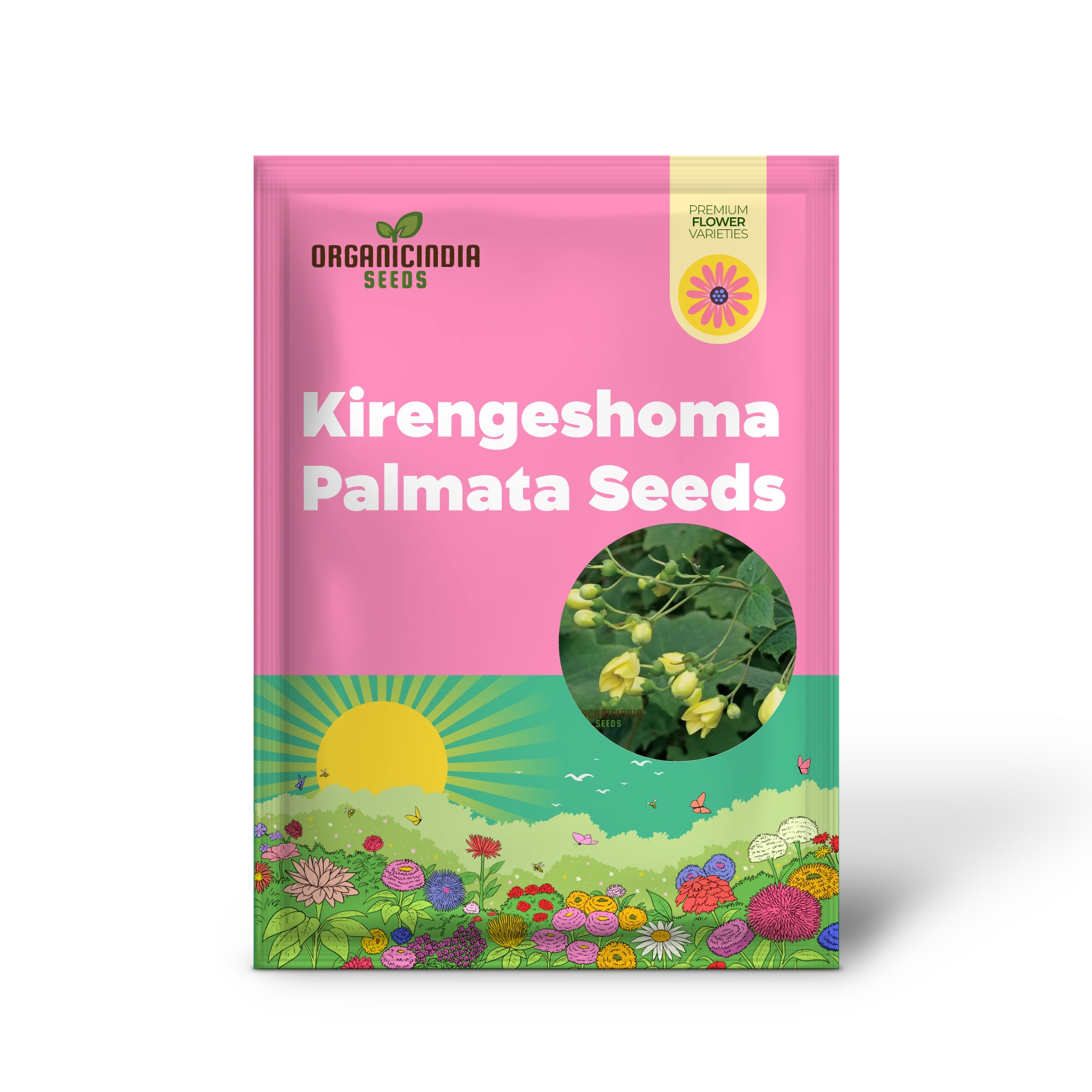 Kirengeshoma Palmata Seeds â€“ Cultivate Exquisite Beauty and Tranquility in Your Outdoor Space!