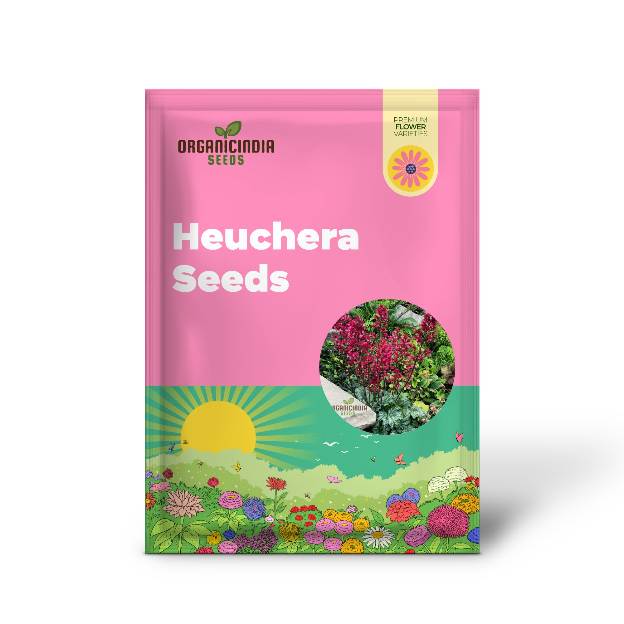 Heuchera 'Metallica' (Americana) Seeds - Hardy Perennial for Stunning Garden Borders and Containers