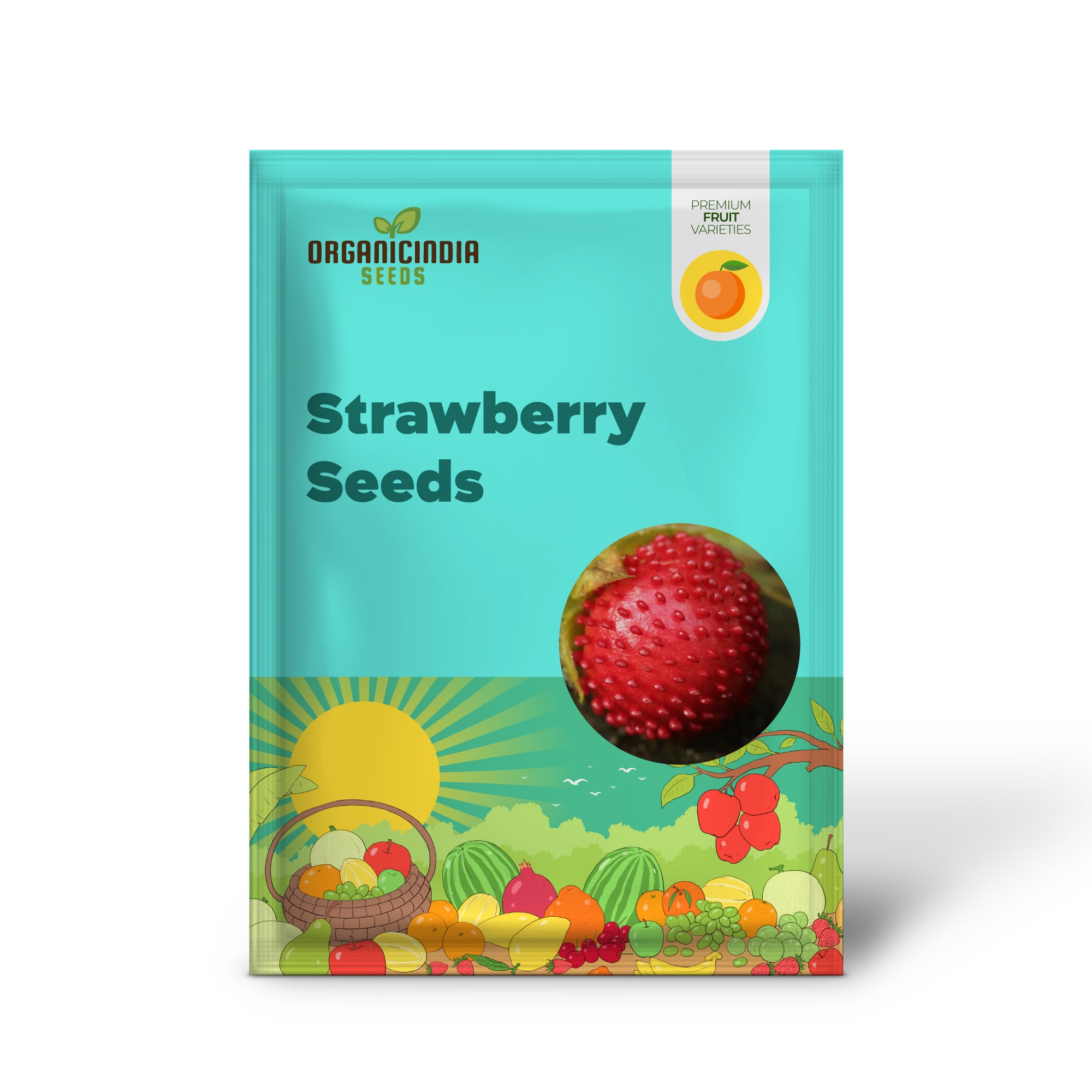 Graines de fraises Duchesnea Harlequin, cultiver des fruits et des graines exquis pour votre plaisir de jardinage et de plantation