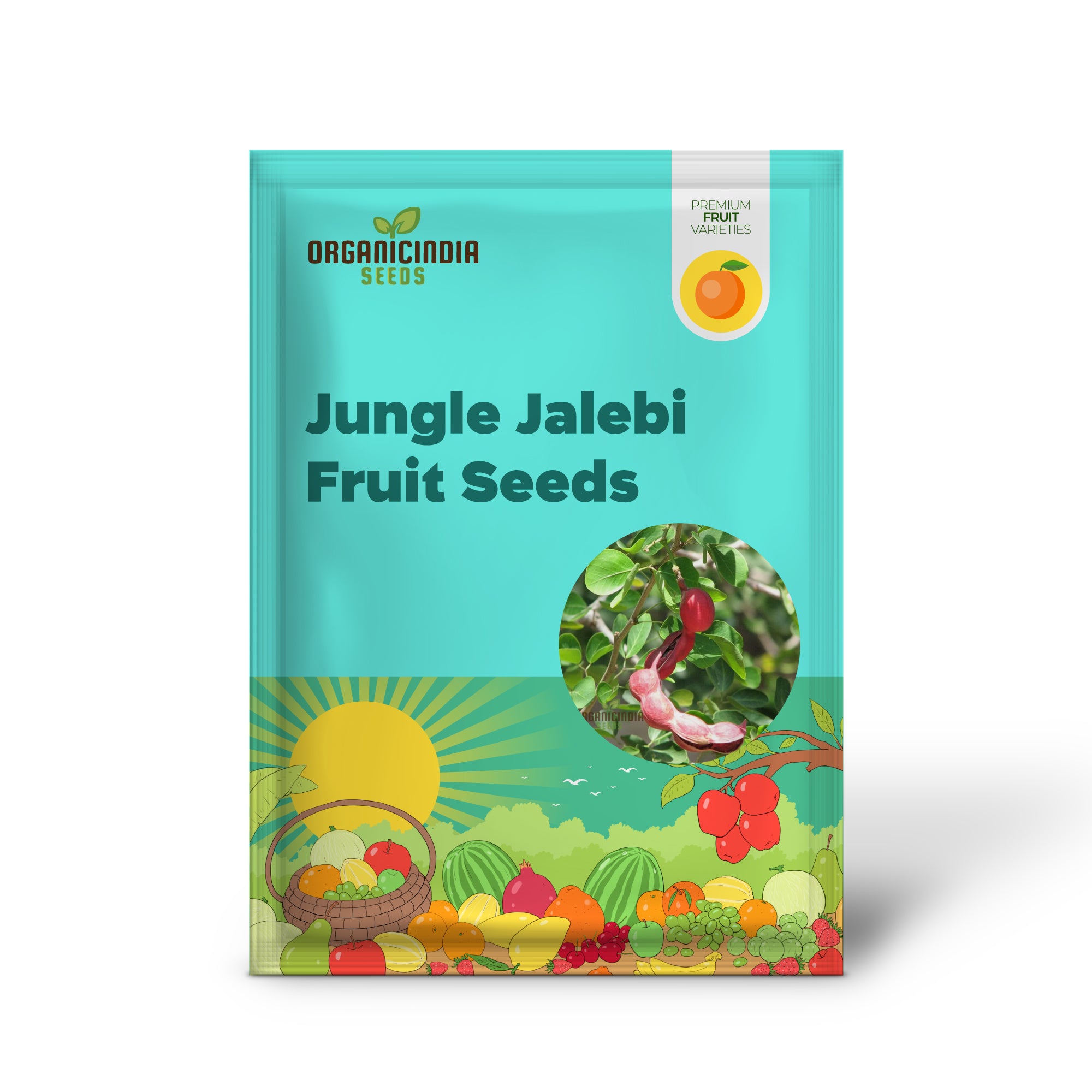 Graines de fruits de la jungle Jalebi, graines de fruits tropicaux exotiques pour le jardinage à domicile, graines de fruits de la jungle rares et uniques pour votre jardin