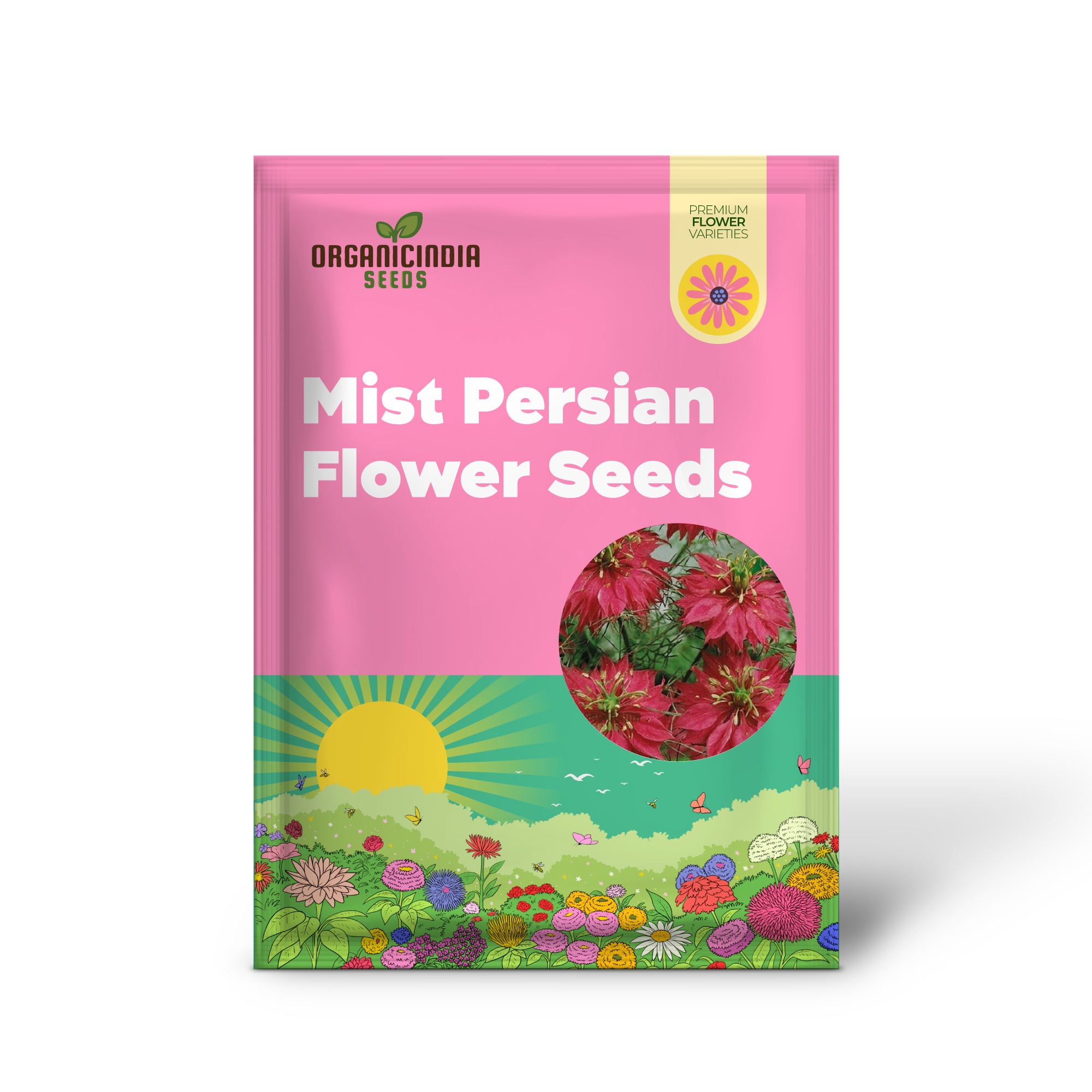 Graines de fleurs persanes à planter, graines de fleurs exotiques et élégantes pour un beau jardin