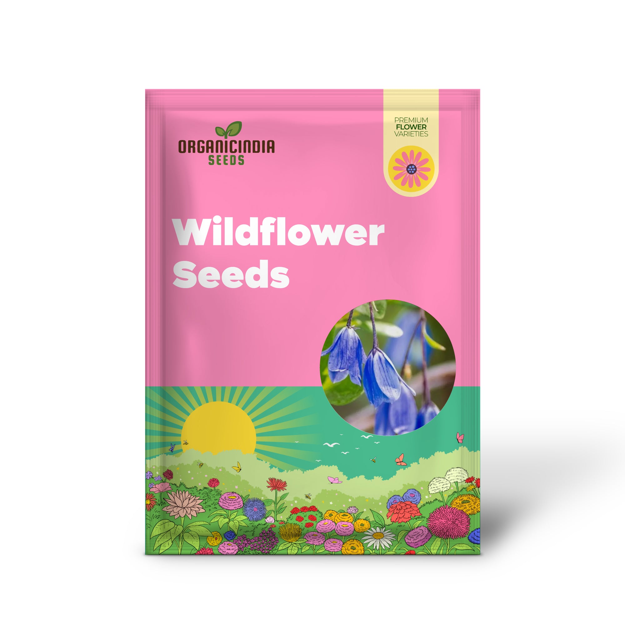 Australische Kletter-Blauglöckchen-Wildblumensamen - Pflanzanleitung enthalten, seltene Wildblumensamen