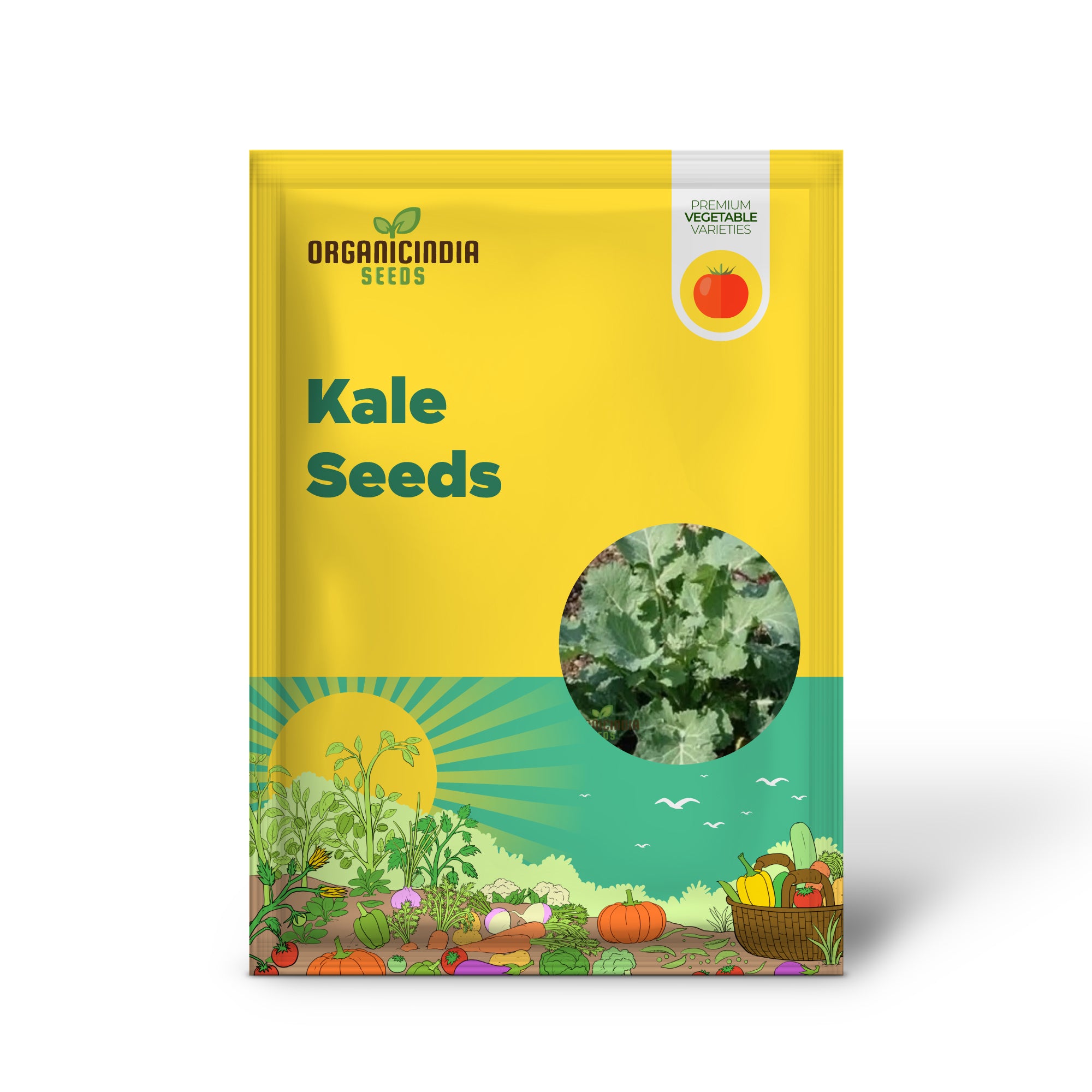 Kale Thousandhead Vegetable Seeds for Planting, High-Quality Vegetable Seeds for a Thriving Kale Seeds for Home Gardeners