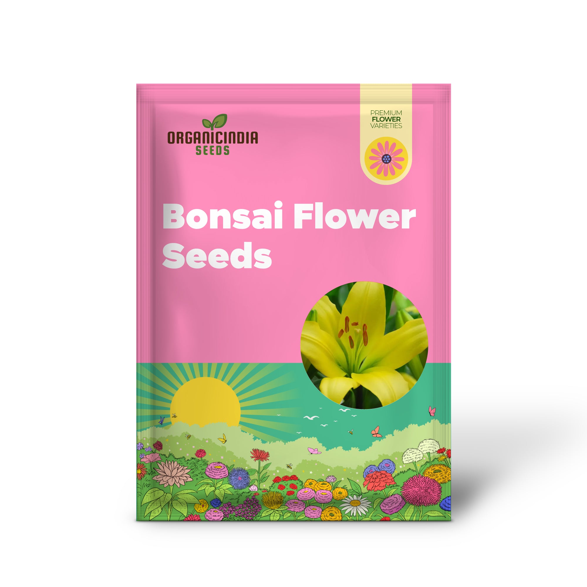 Lily-Scented Creeper Bonsai Light Yellow Flower Seeds for Planting | 100 pcs