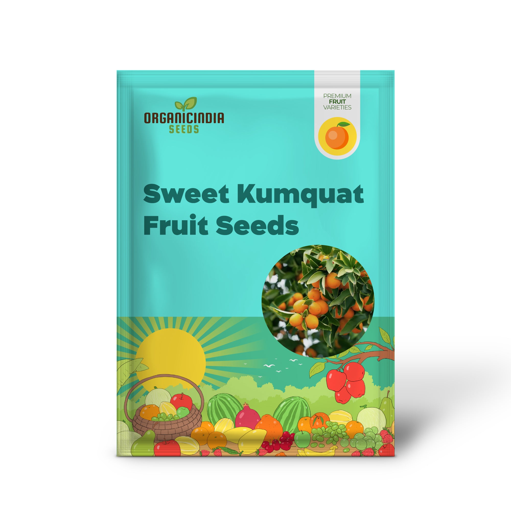 Graines de fruits de kumquat sucré - Graines biologiques pour la plantation d'orange - 100 pcs