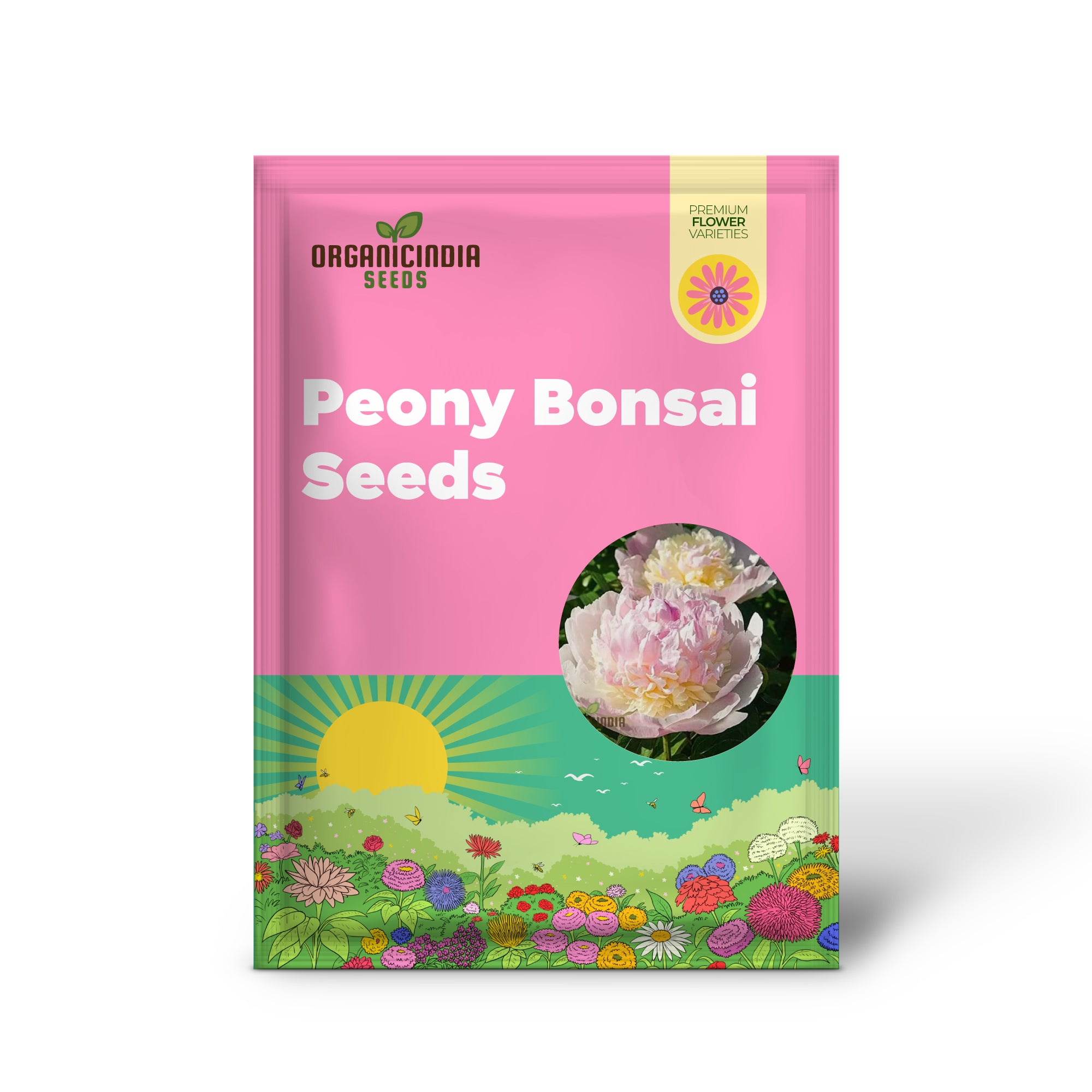 Yellow Peony Bonsai Seeds -100 pcs