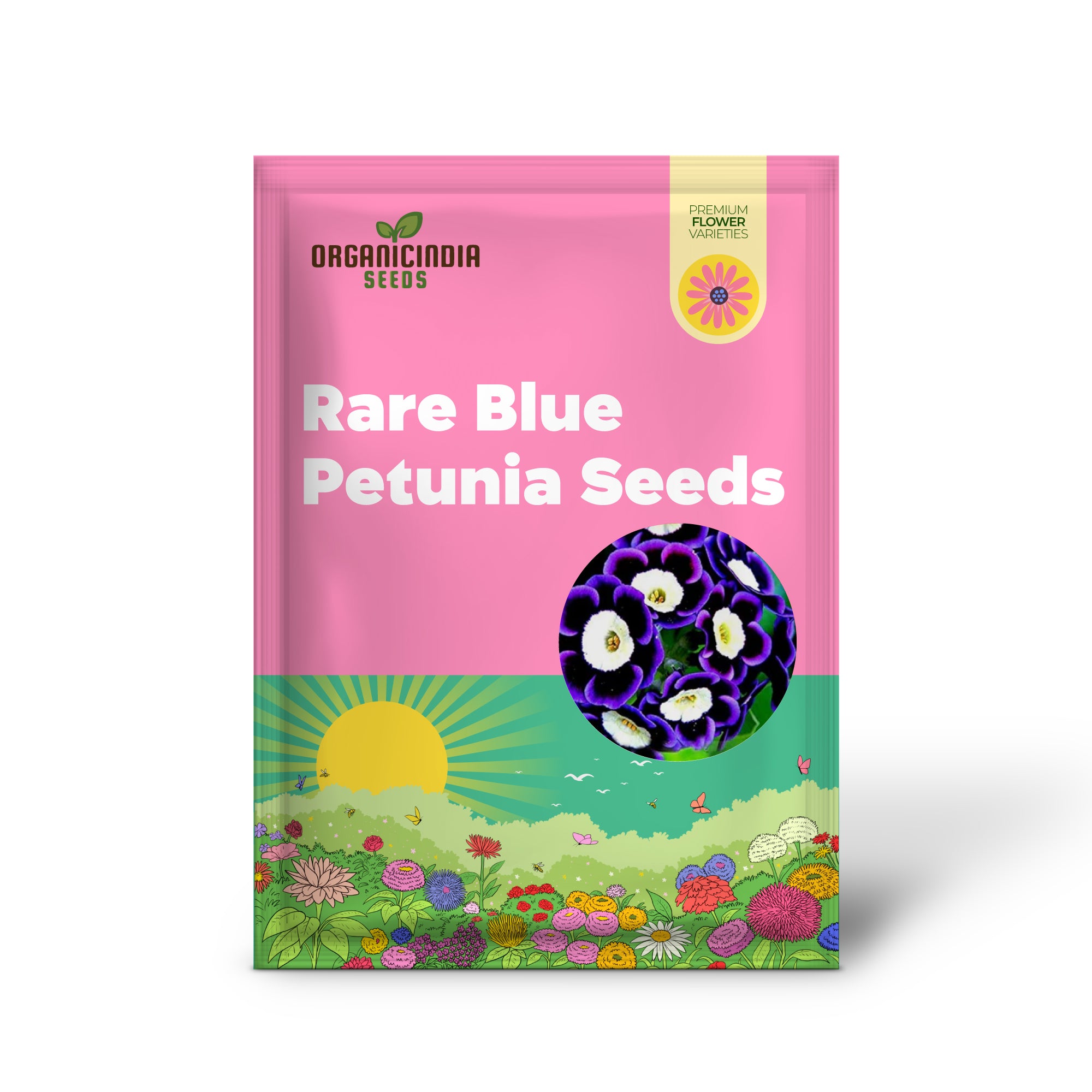Scarce Rare Blue Petunia Seeds, Planting