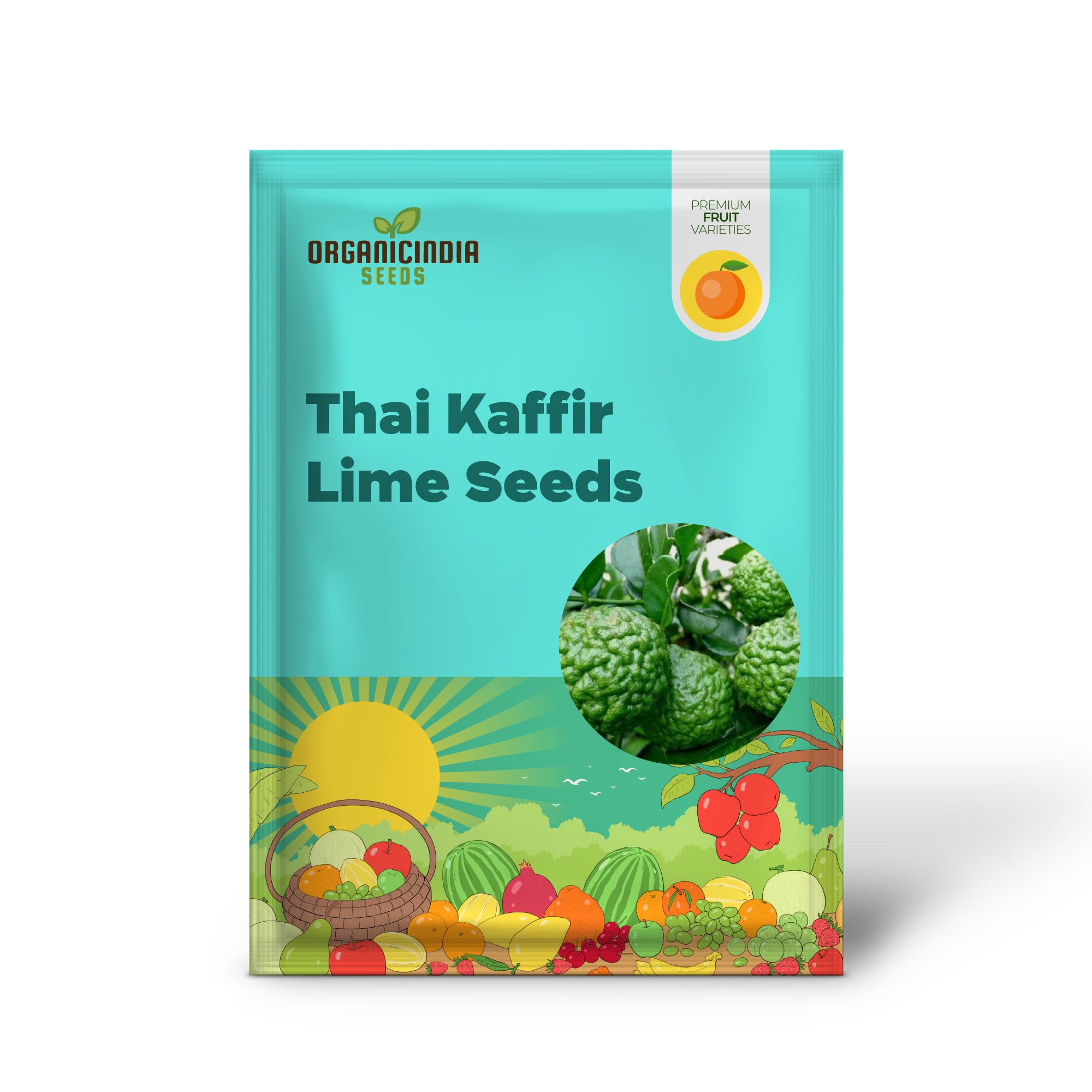 Thai Kaffir Lime Seeds for Planting - 100 pcs
