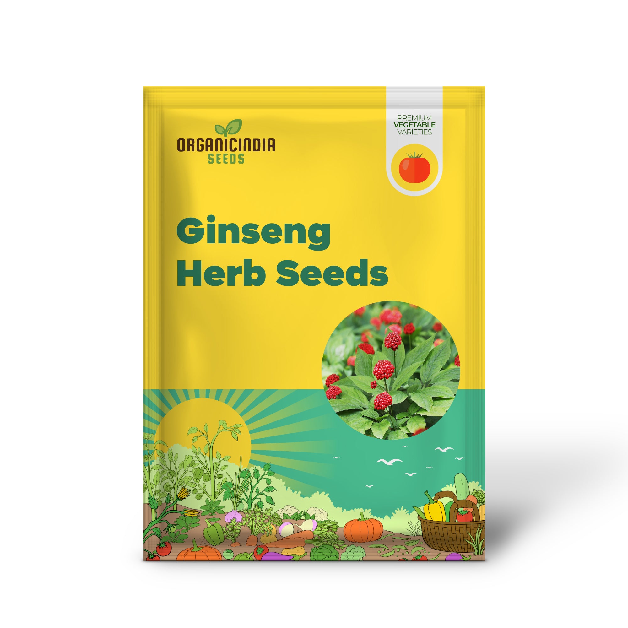 American Ginseng Herb Seeds for Planting,Panax Quinquefolius