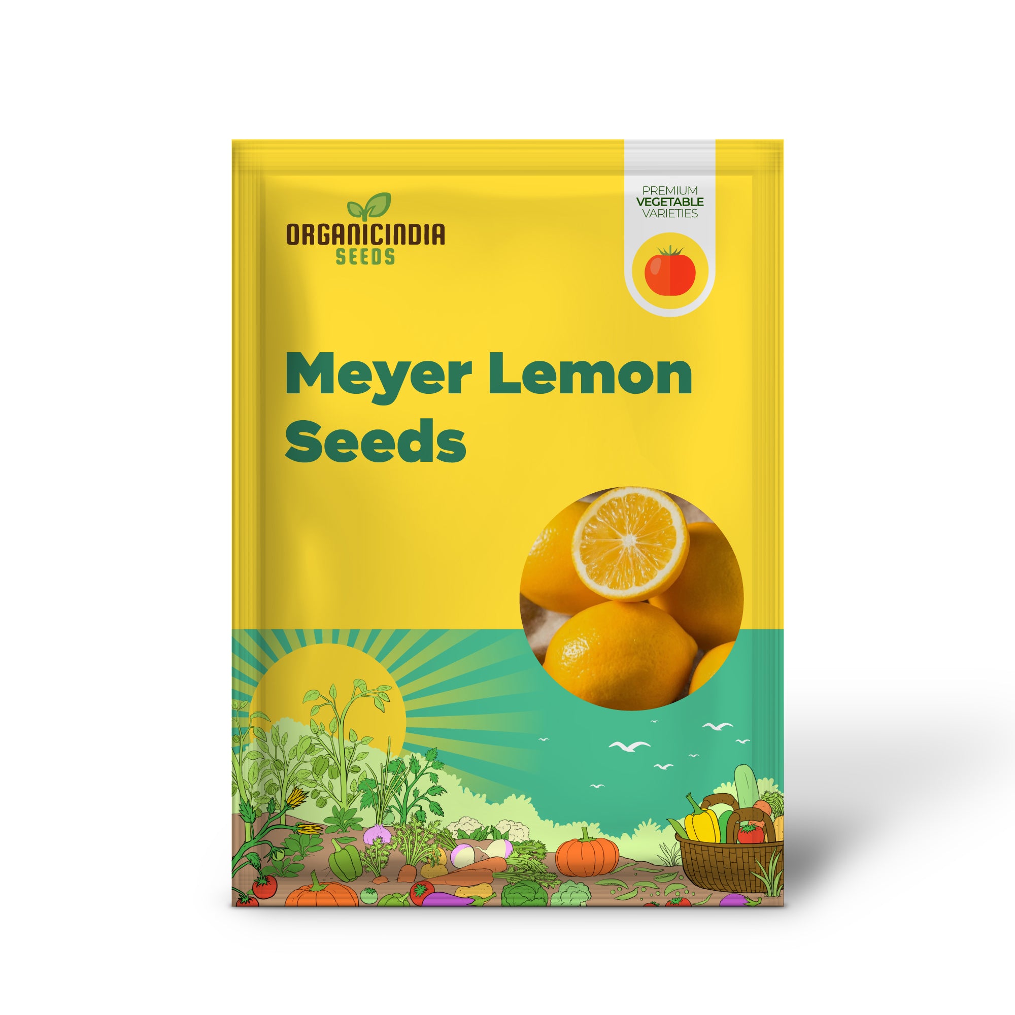Meyer Lemon Seeds Edible Skin Juicy Slightly Sweeter Pulp Cooking  Baking Fragrant Flowers Ornamental Garden Beds Outdoor Fruit Seeds