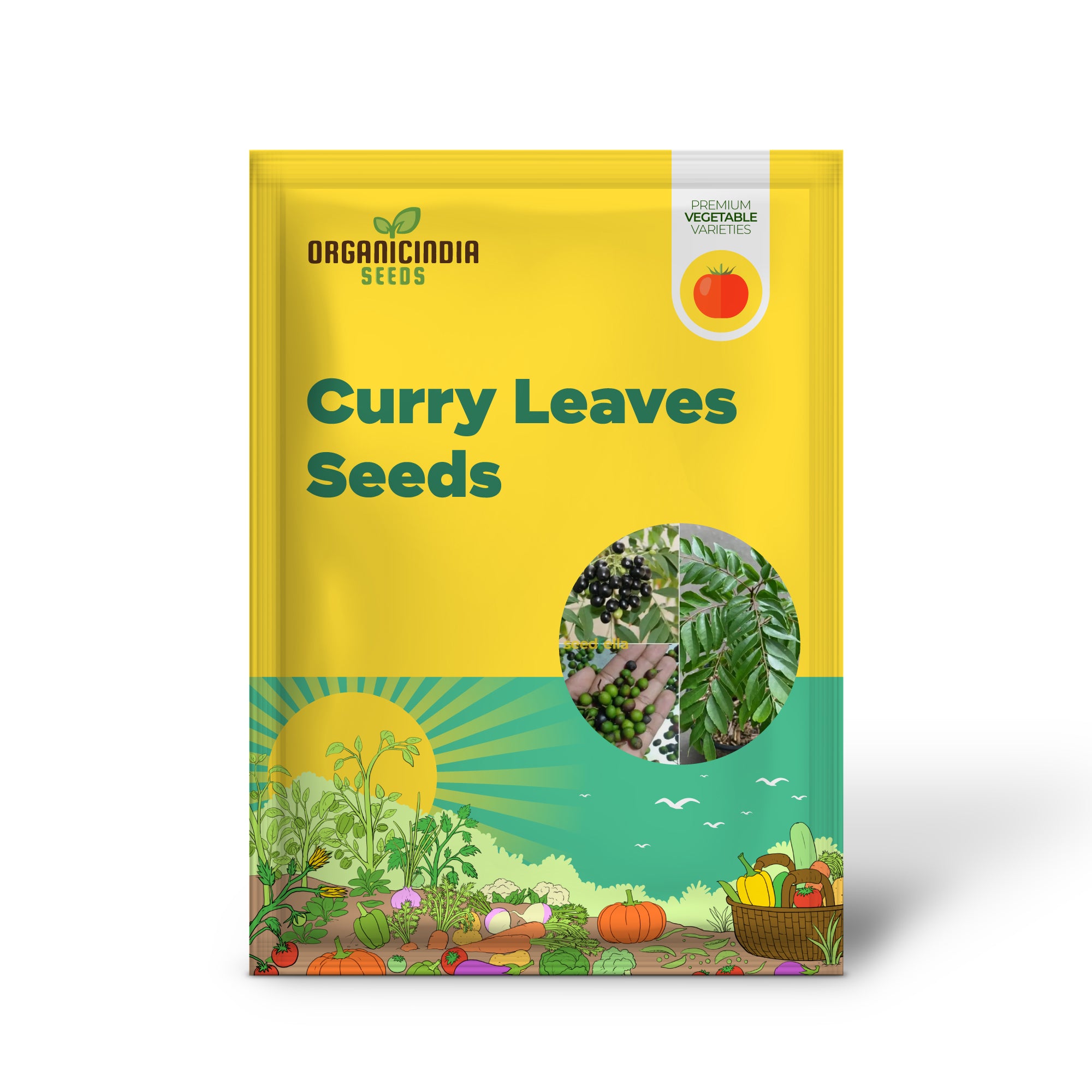 Curry Leaves Vegetable Seeds - Grow Fresh, Flavorful Leaves for Cooking at Home