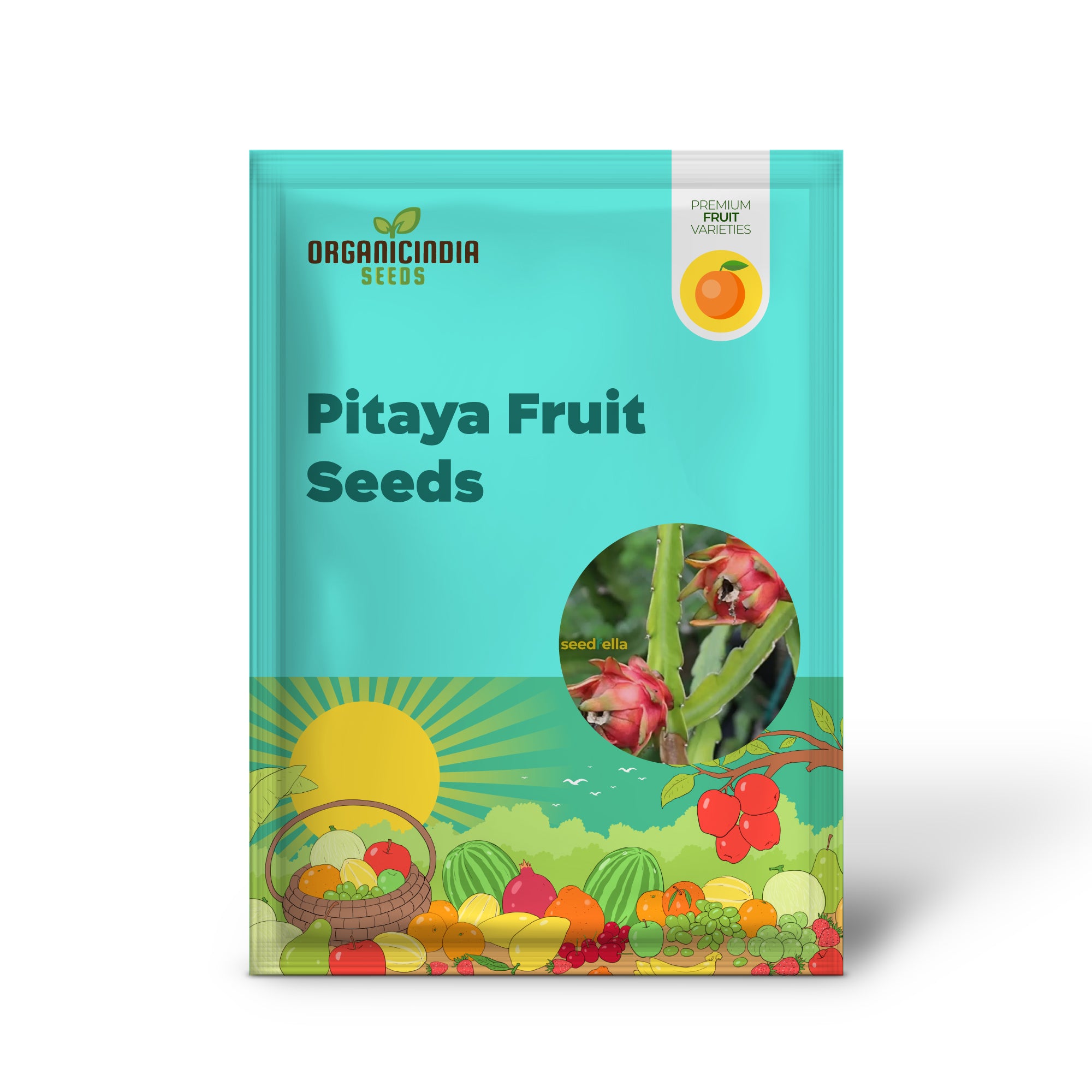 Red Pitaya Fruit Seeds for Easy Planting - Grow Sweet, Vibrant Dragon Fruit at Home