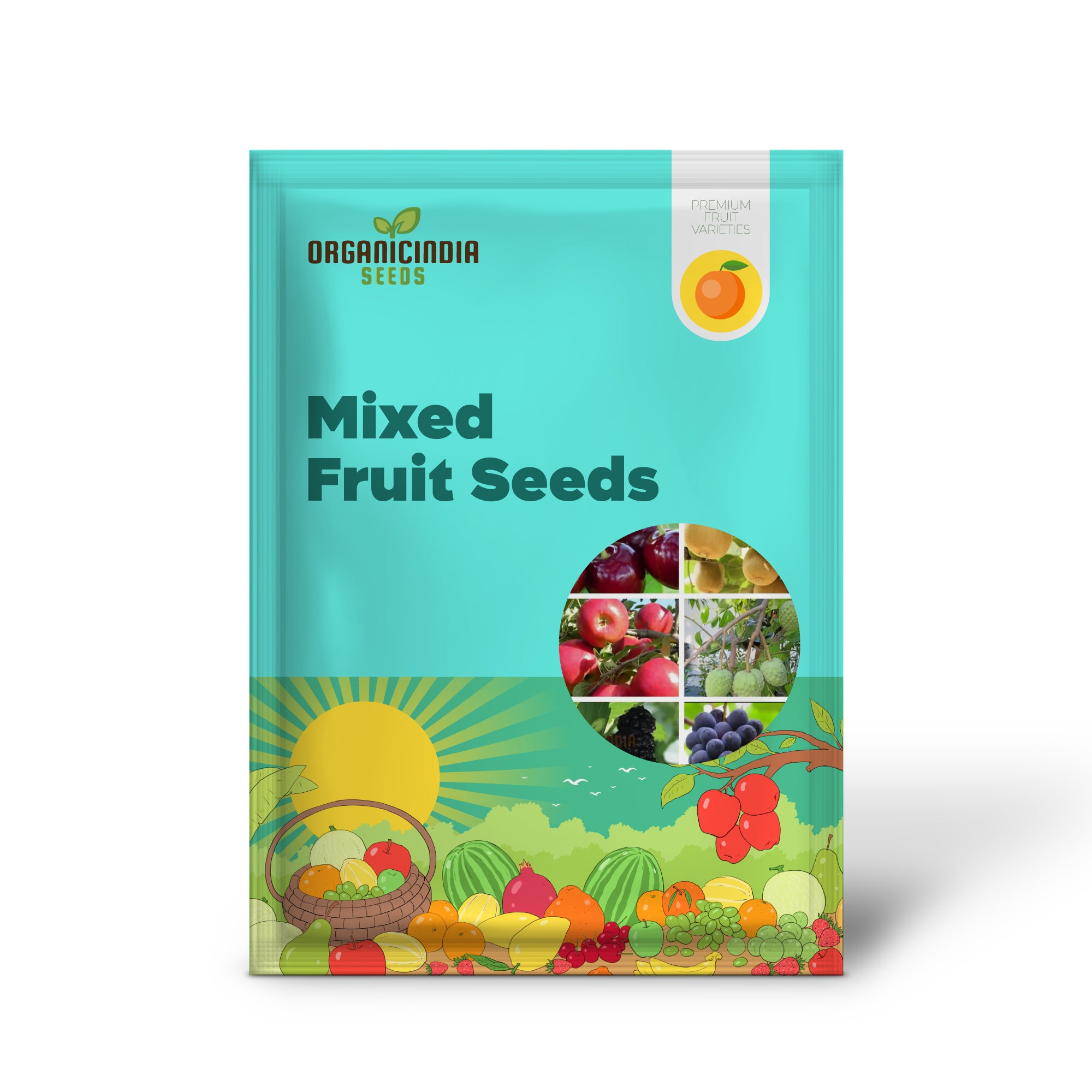 Assorted fruit seeds pack for home gardening and orchards