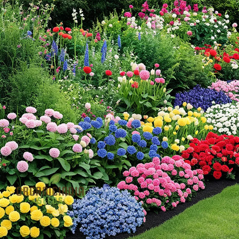 Assorted Ornamental Flower Seeds - Variety Pack For Colorful Garden Creations Annuals