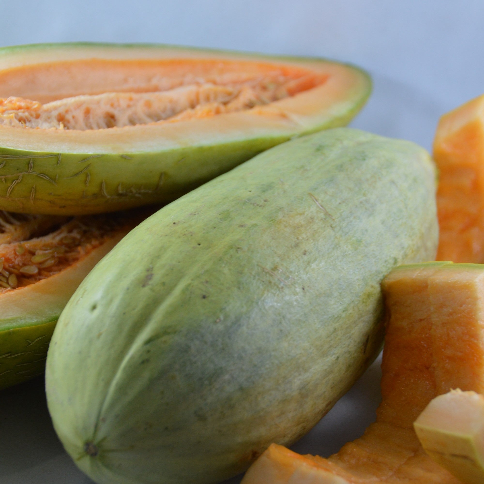 Non-GMO Banana Melon Seeds – Heirloom Cucumis melo Variety