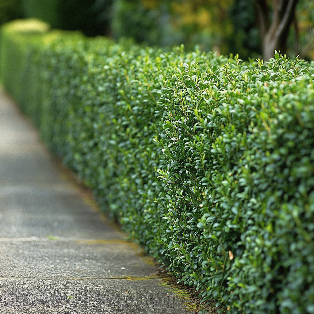 Japanese Boxwood Used as Hedge and Border Planting