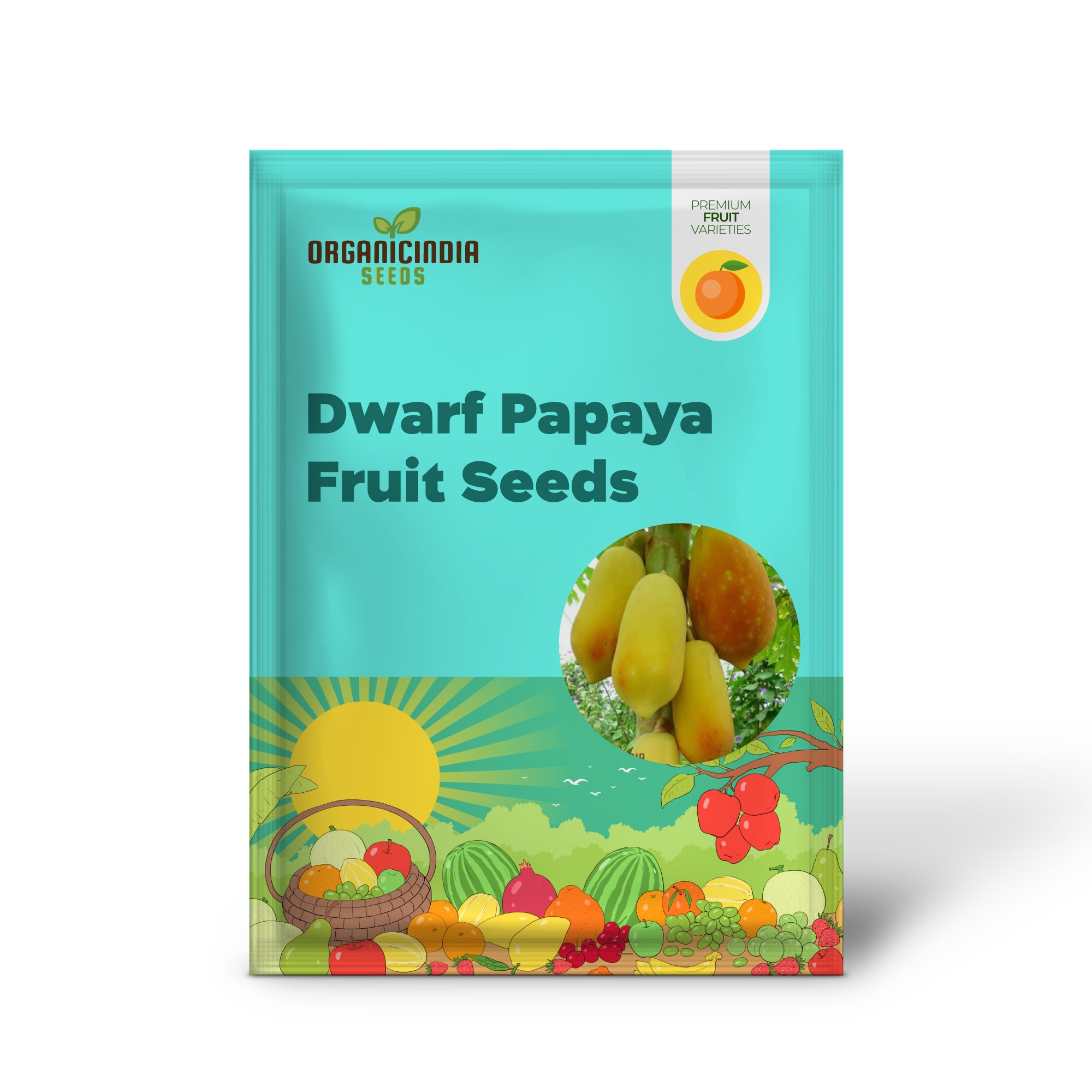 Carica papaya Dwarf Variety Seeds for Tropical Gardening