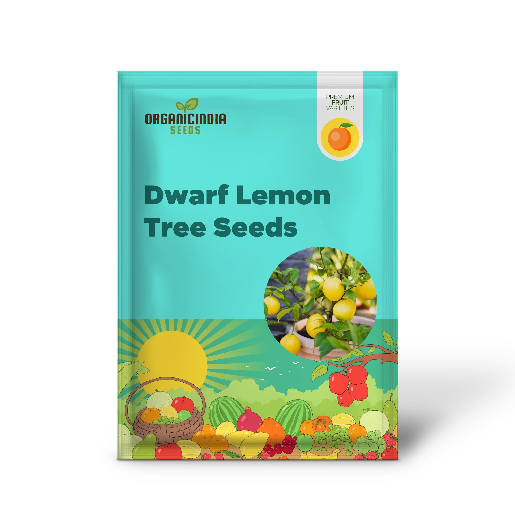 Citrus limon Dwarf Lemon Seeds for Indoor and Outdoor Gardening