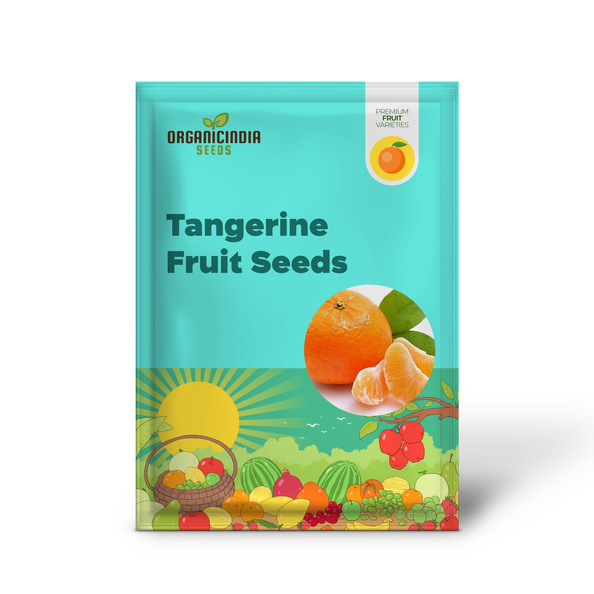Non-GMO Citrus reticulata tangerine seeds for home gardening
