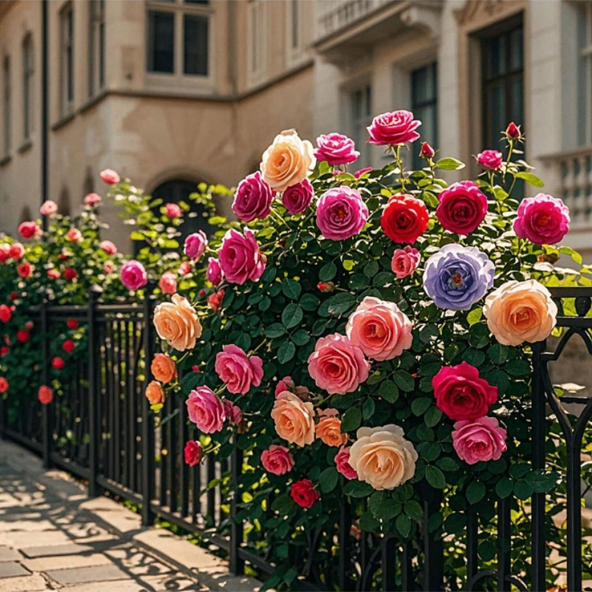 Climbing rose seeds for planting outdoor gardens