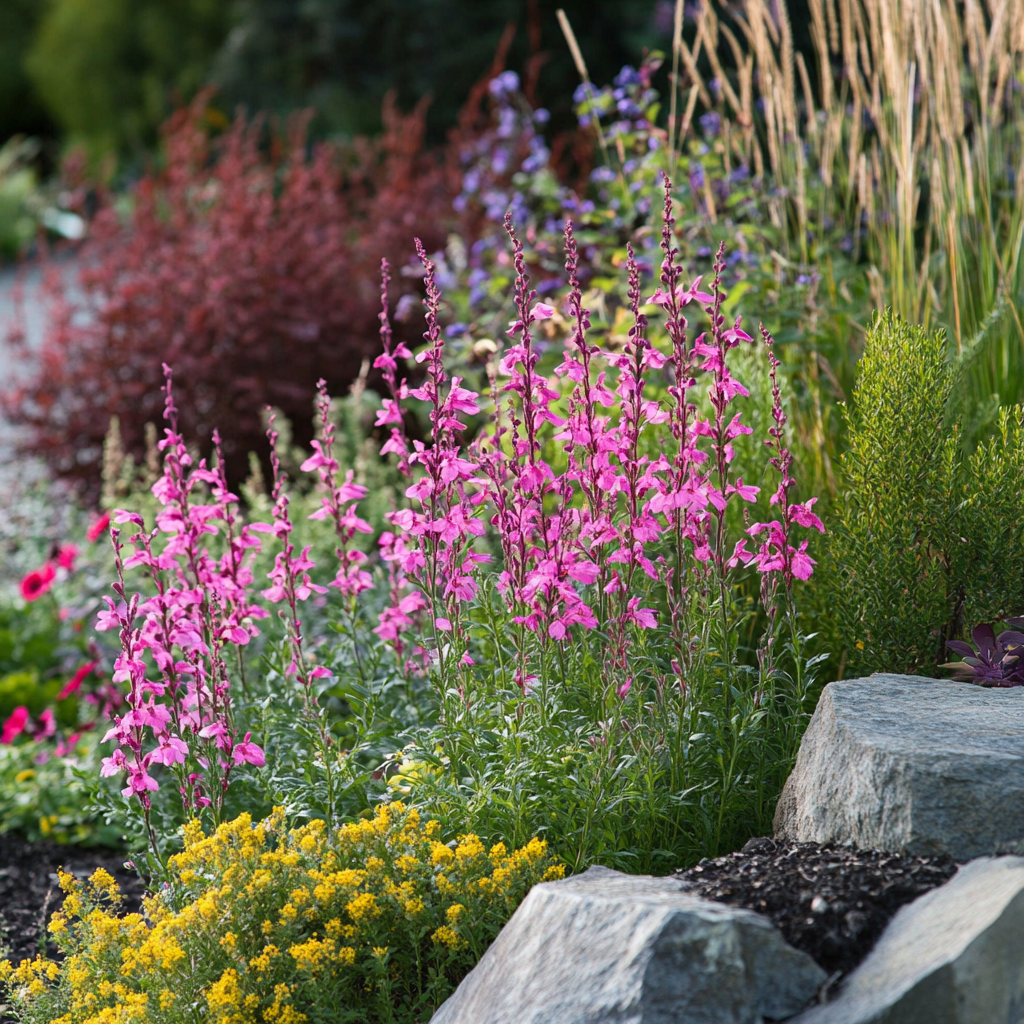 Compact Deep Pink Flower Seeds for Planting Border Plants