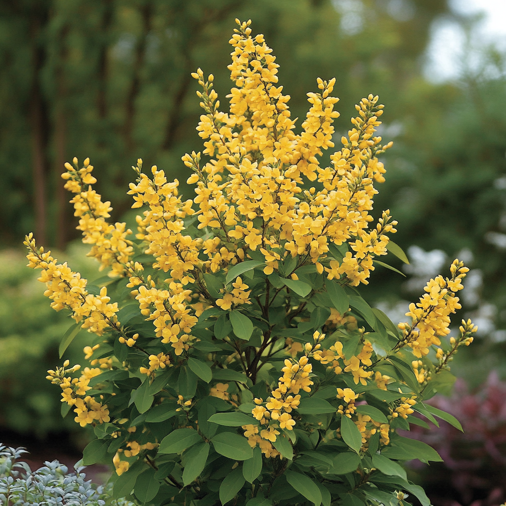 Compact Early Golden Flower Shrub Seeds for Spring Planting