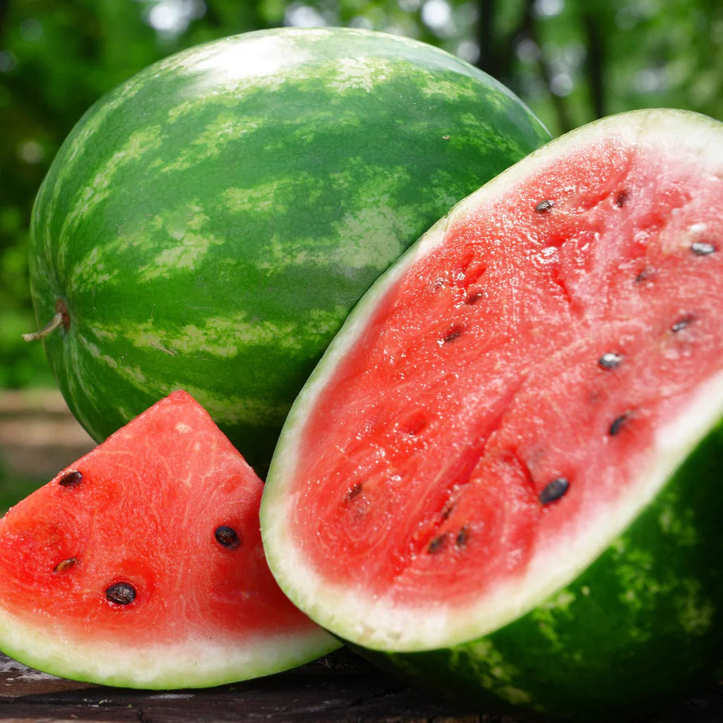 Crimson Sweet Watermelon Seeds – Non-GMO Citrullus lanatus for Home Gardens