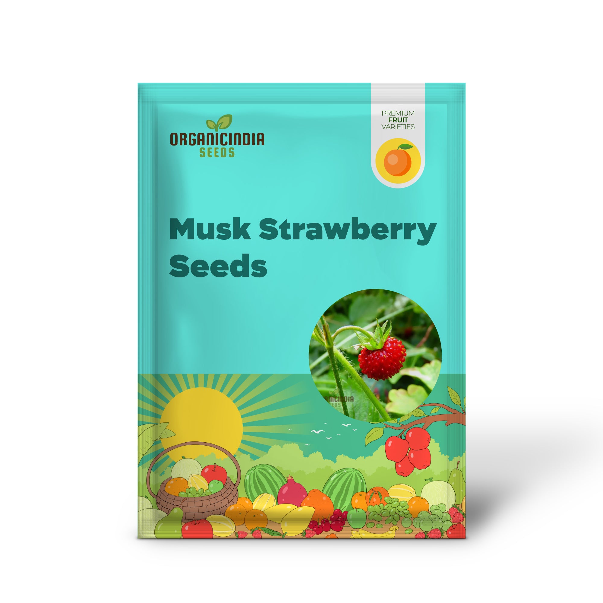 Fragaria moschata Heirloom Strawberry Seeds