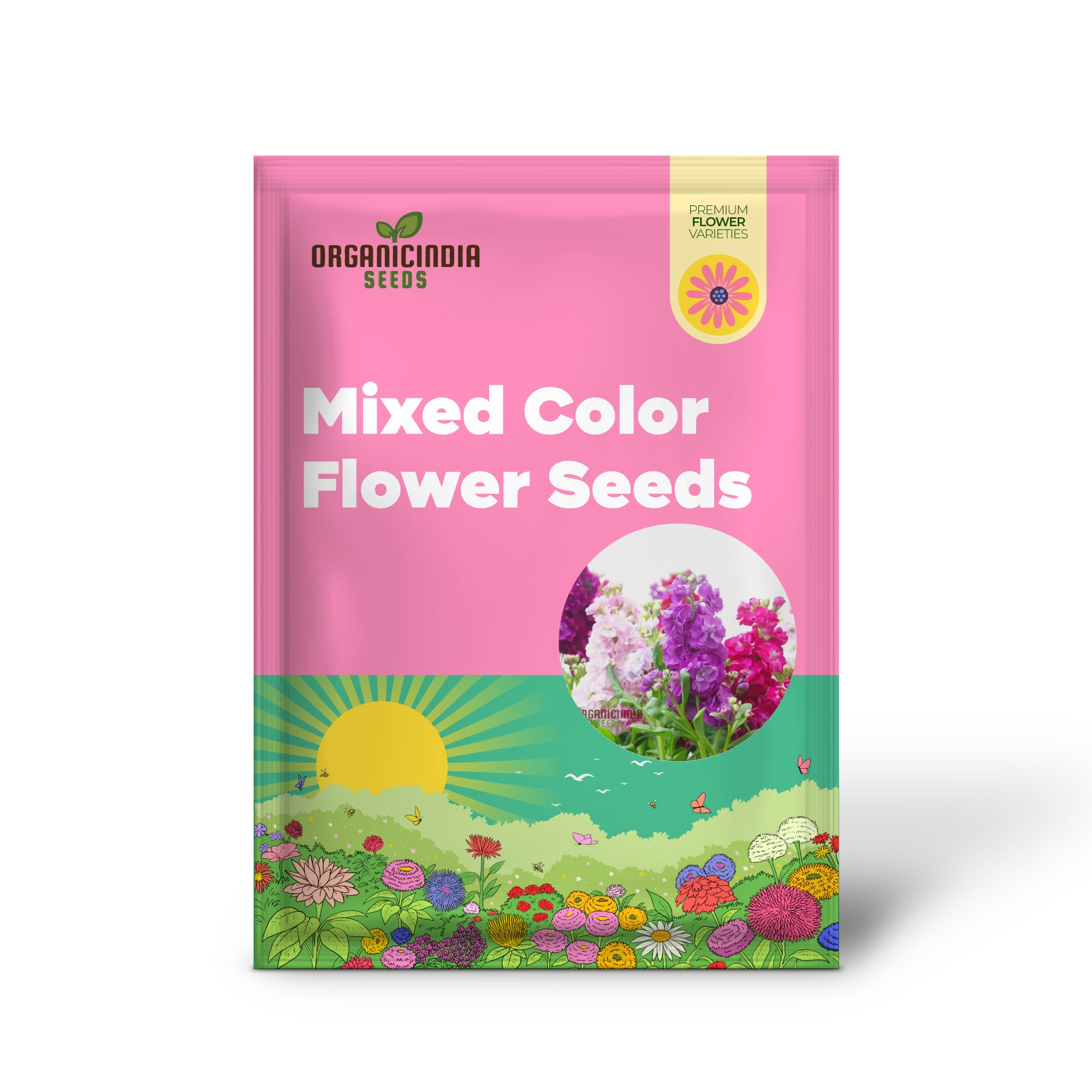 Fragrant Stock Seeds in Mixed Colors for Garden Planting