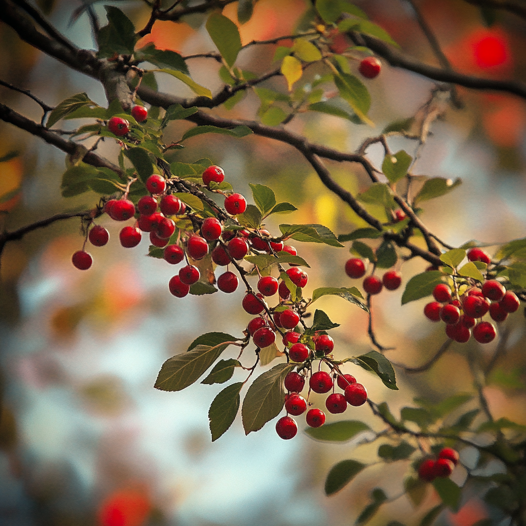 Native Tree with Fragrant Wood Growing Outdoors