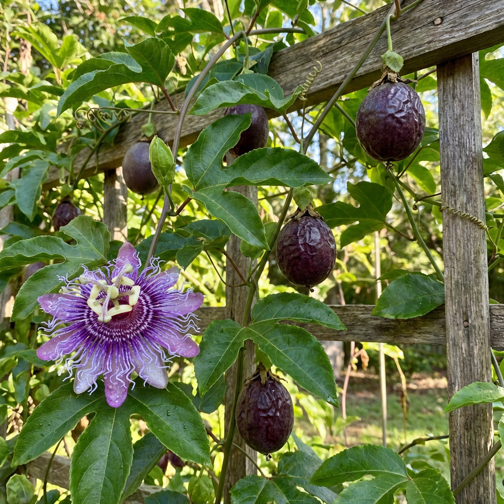 Purple Passion Fruit Seeds for Planting – Heirloom Non-GMO High Germination Organic Garden Seeds