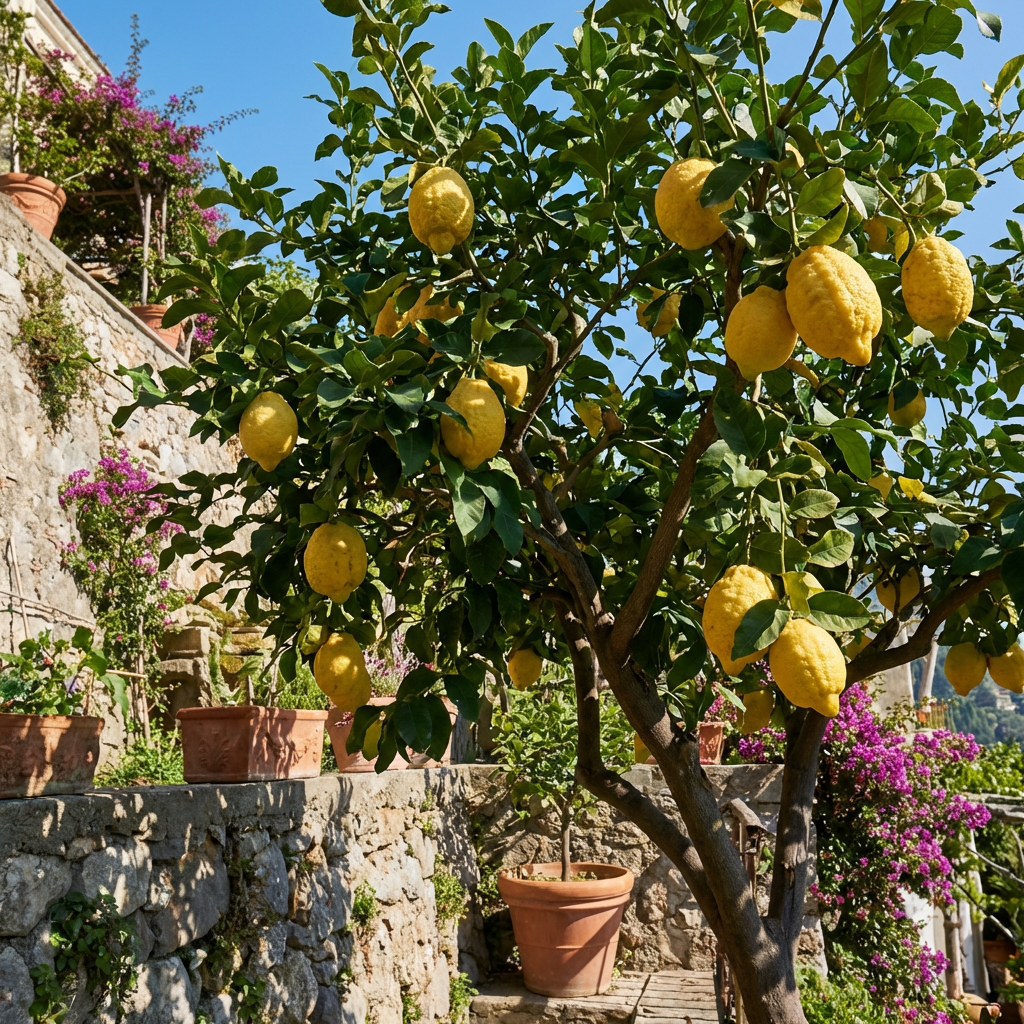 Amalfi Lemon Fruit Seeds for Planting (Citrus limon) – Heirloom Garden Variety