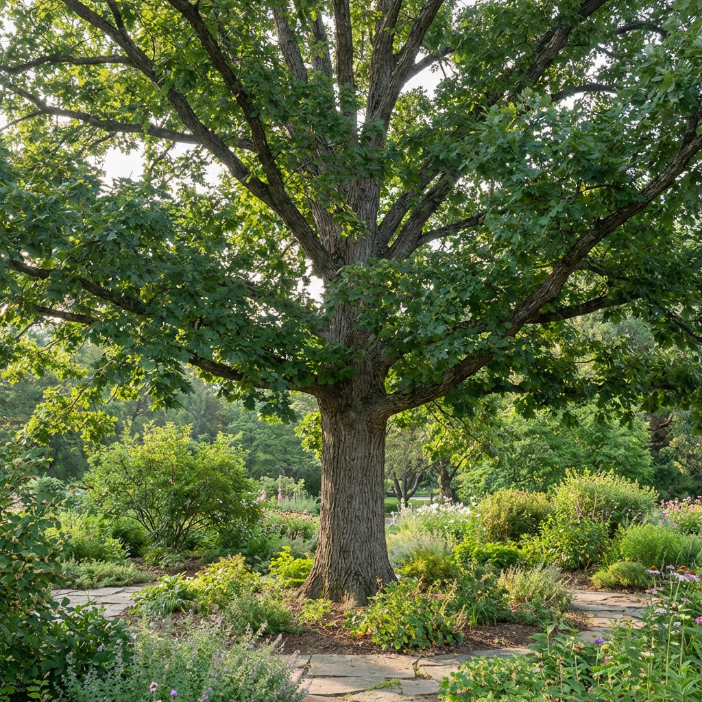 Semillas de Roble Blanco (Quercus alba) para Plantar – Semillas de Árbol de Sombra Tradicional para Jardines Caseros