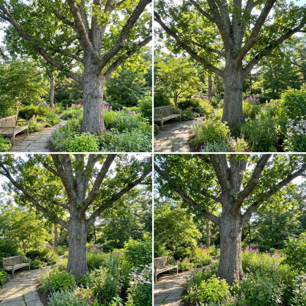Semi di Quercia Bianca per Piantare – Semi di Albero da Ombra Tradizionali, Non OGM per Orti Biologici