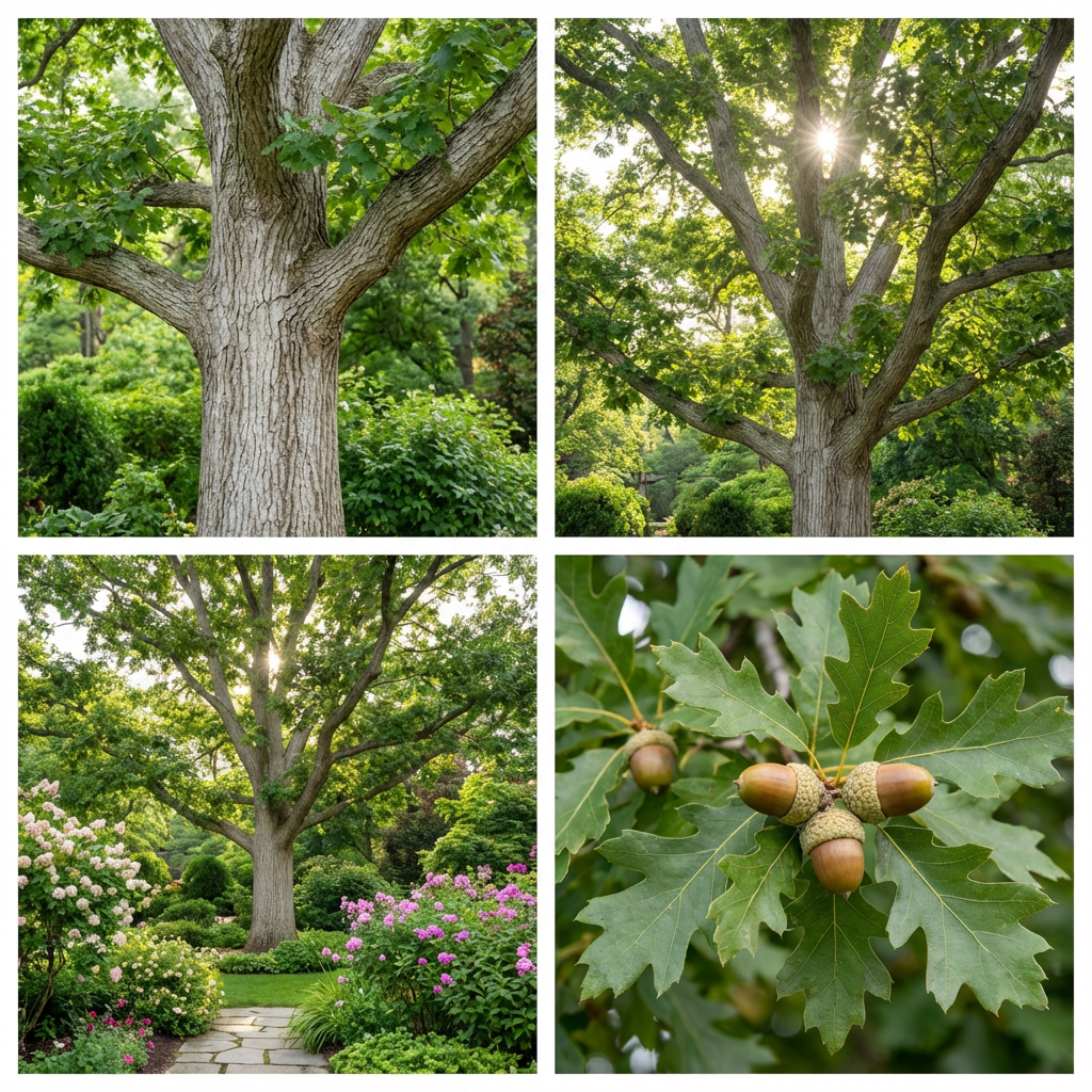 Semi di Quercia Bianca per Piantare – Semi di Albero da Ombra Tradizionali, Non OGM per Orti Biologici