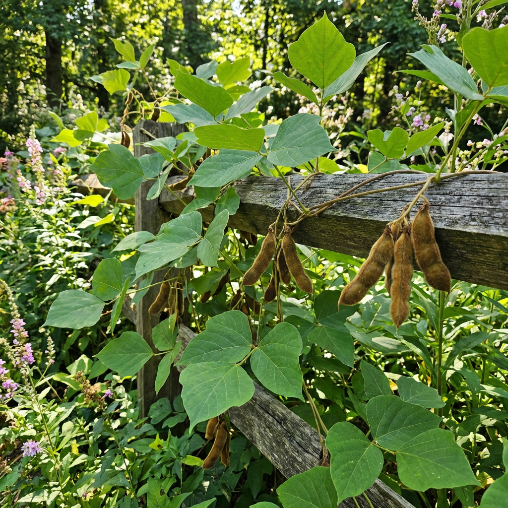 Semillas de Pueraria lobata Kudzu para Jardinería en Casa | Semillas de Enredadera Perenne Resistente