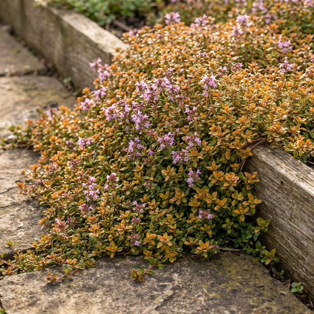 Orange Creeping Thyme Seeds (Thymus serpyllum) – Aromatic Ground Cover Plant