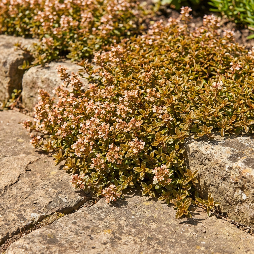 Orange Creeping Thyme Seeds – Heirloom, Non-GMO, High Germination Organic Garden Seeds for Drought-Tolerant Ground Cover & Landscaping