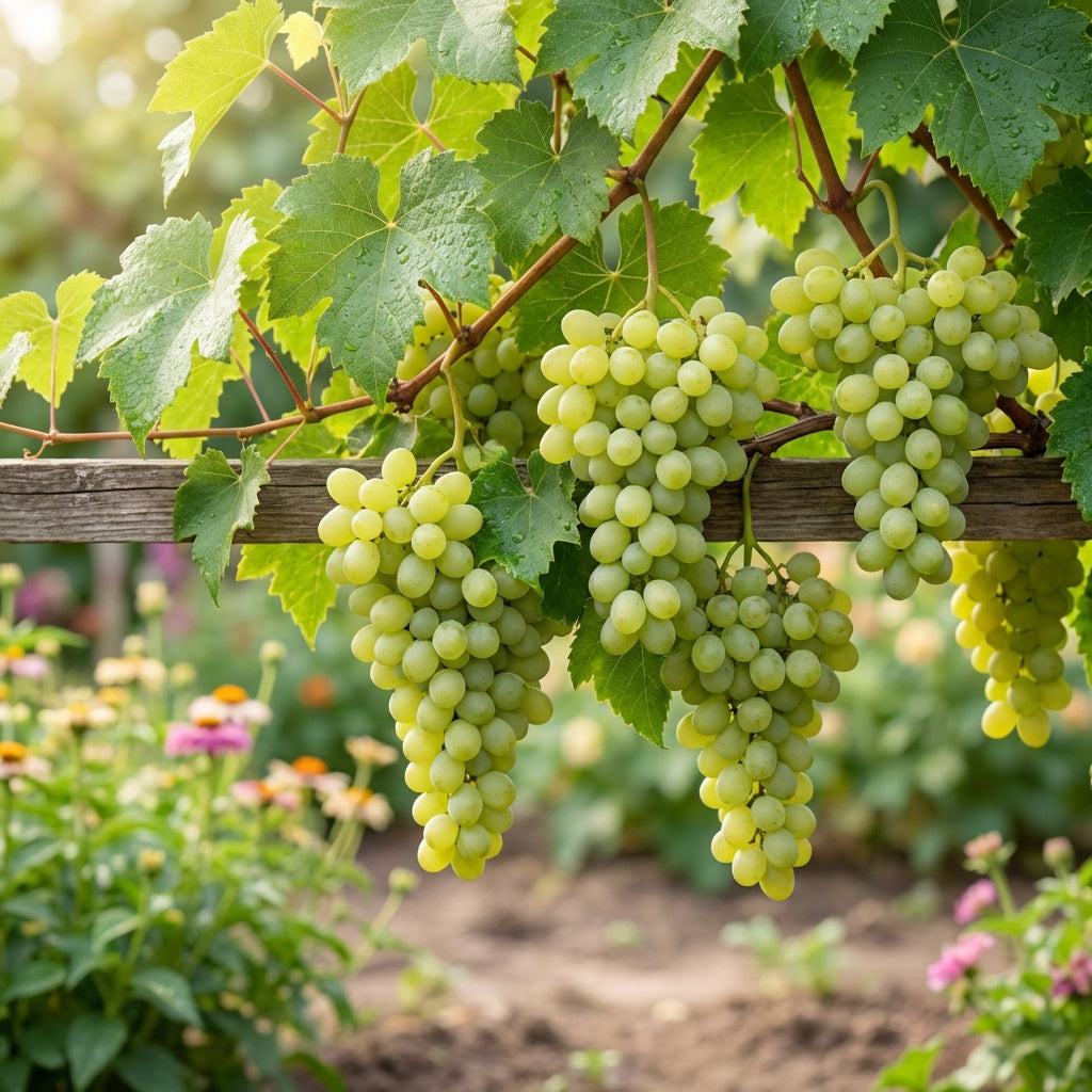Graines de Raisins Vieux-Crûs en Barbe à Papa (Vitis vinifera) pour Culture en Jardin