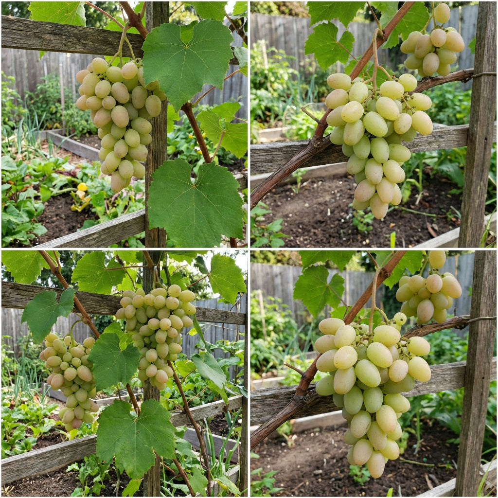 Heirloom Cotton Candy Grapes Fruit Seeds for Planting – Non-GMO, High Germination Organic Garden Seeds