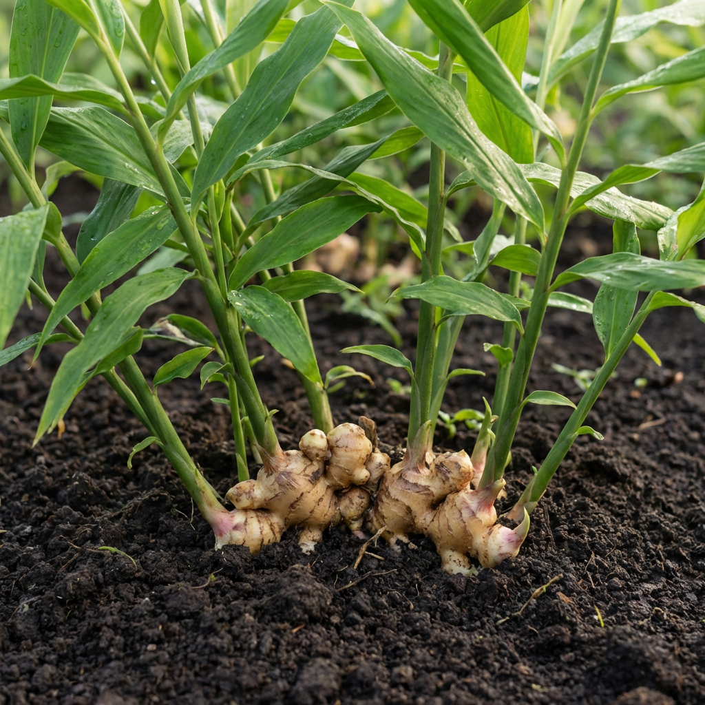Rizomi di radice di zenzero per piantare – Zenzero da cucina ad alto rendimento per orti domestici