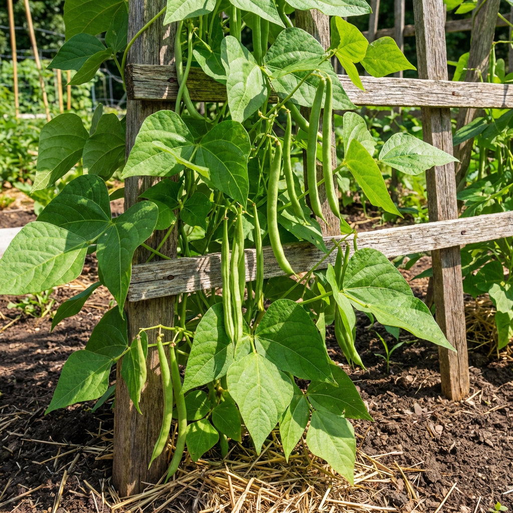 Semi di Fagiolo Rampicante Missouri Wonder (Phaseolus vulgaris) – Varietà Antica di Fagiolo Verde Rampicante